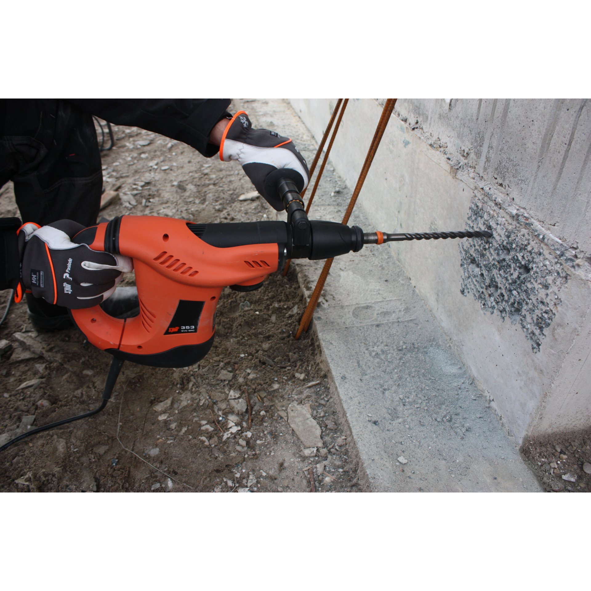 Baugewerbe, Gerät, Elektrische Bohrmaschine, Werkzeug