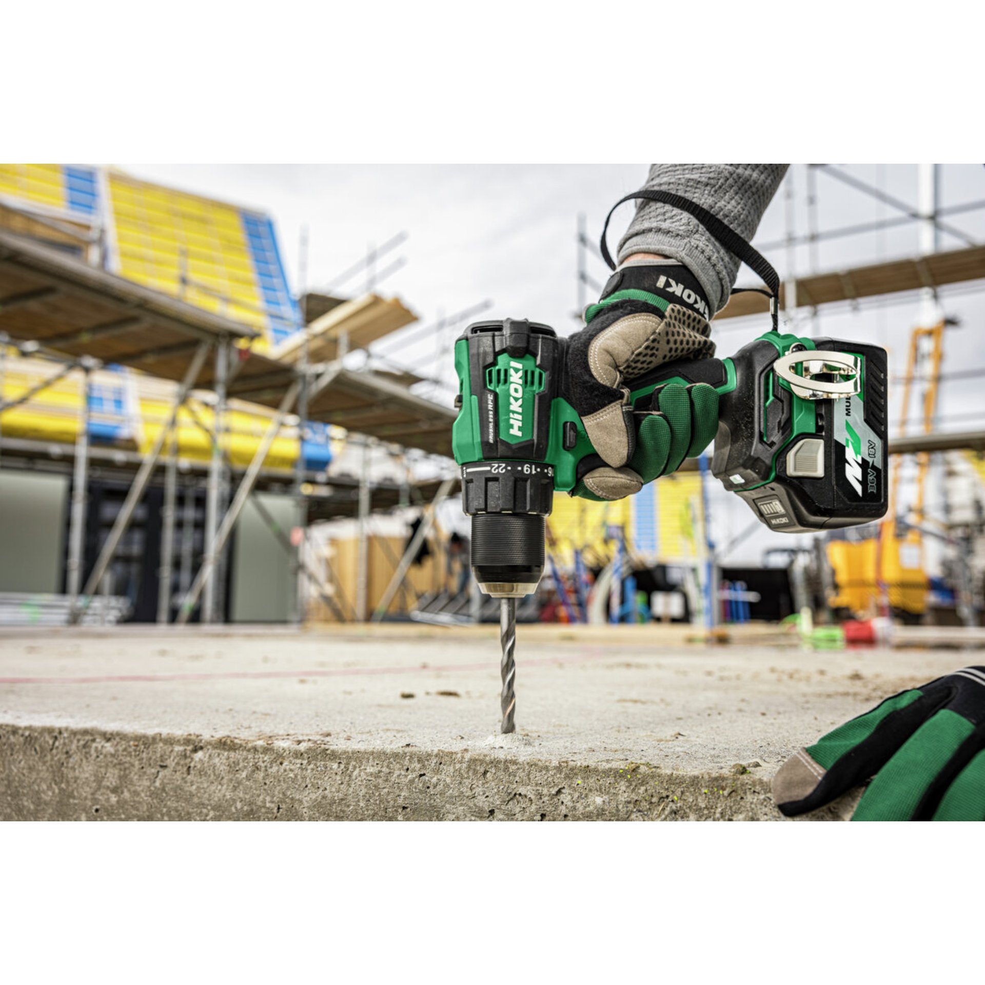 Baugewerbe, Person, Arbeiter, Elektrische Bohrmaschine, Werkzeug