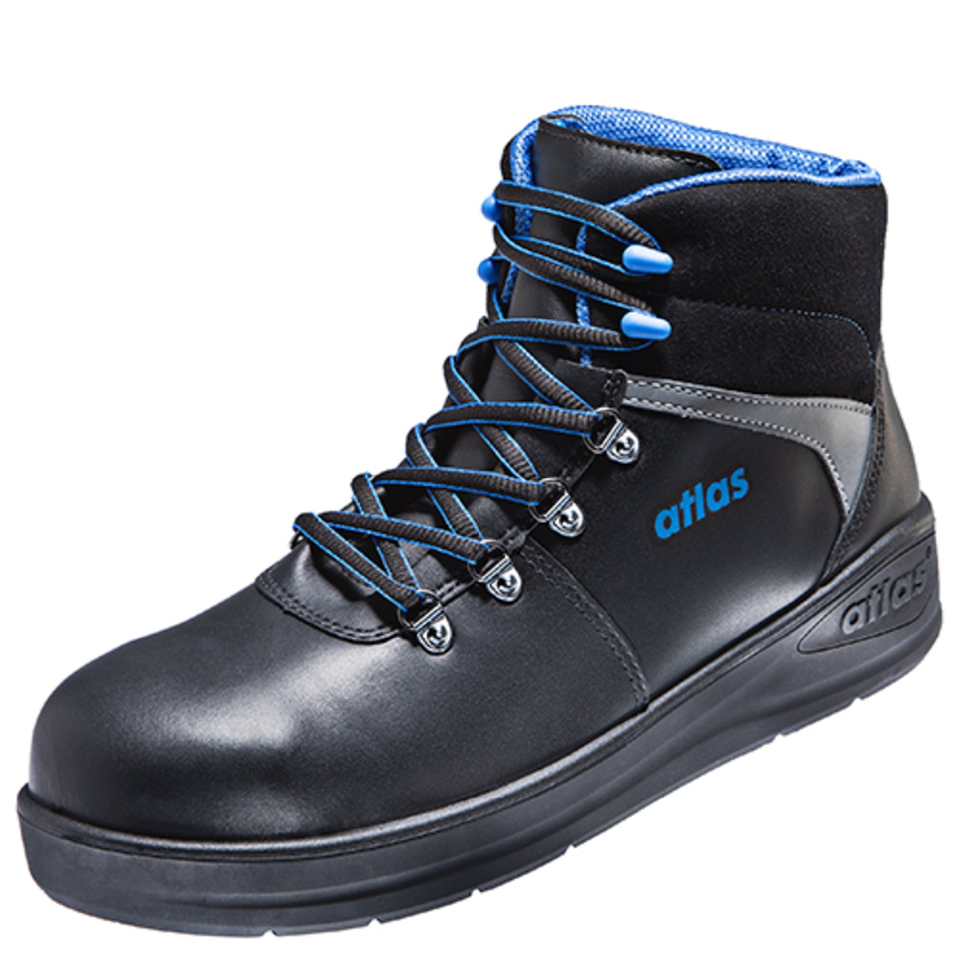 Stiefel, Boot, Arbeitsstiefel, Kunstleder, Lederlook