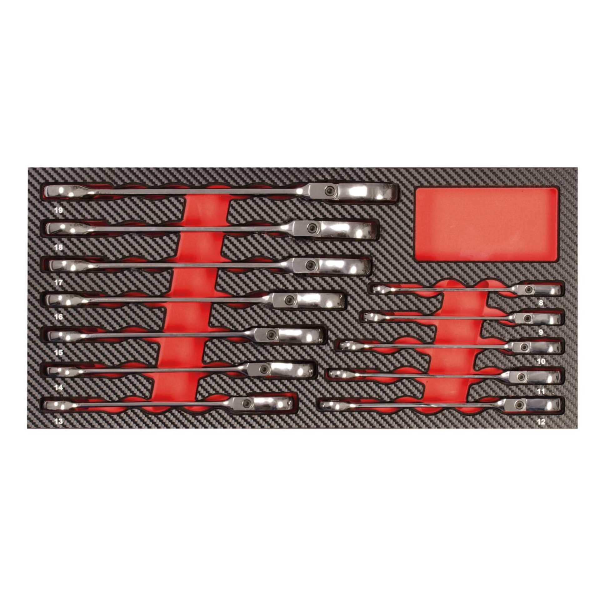 werkzeugset, rotes accents, handwerkzeug, carbonfaserunterlage, mechanikerwerkzeug