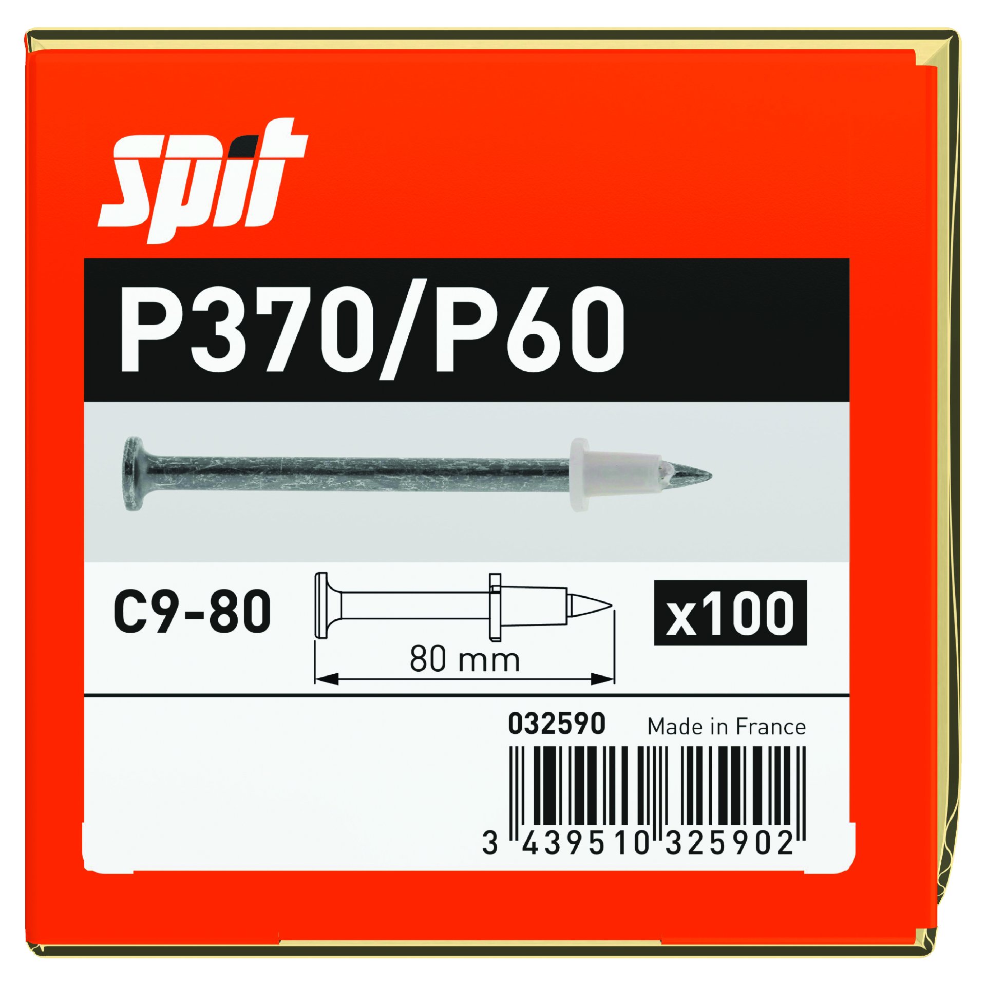 SPIT Kopfbolzen C 9/80