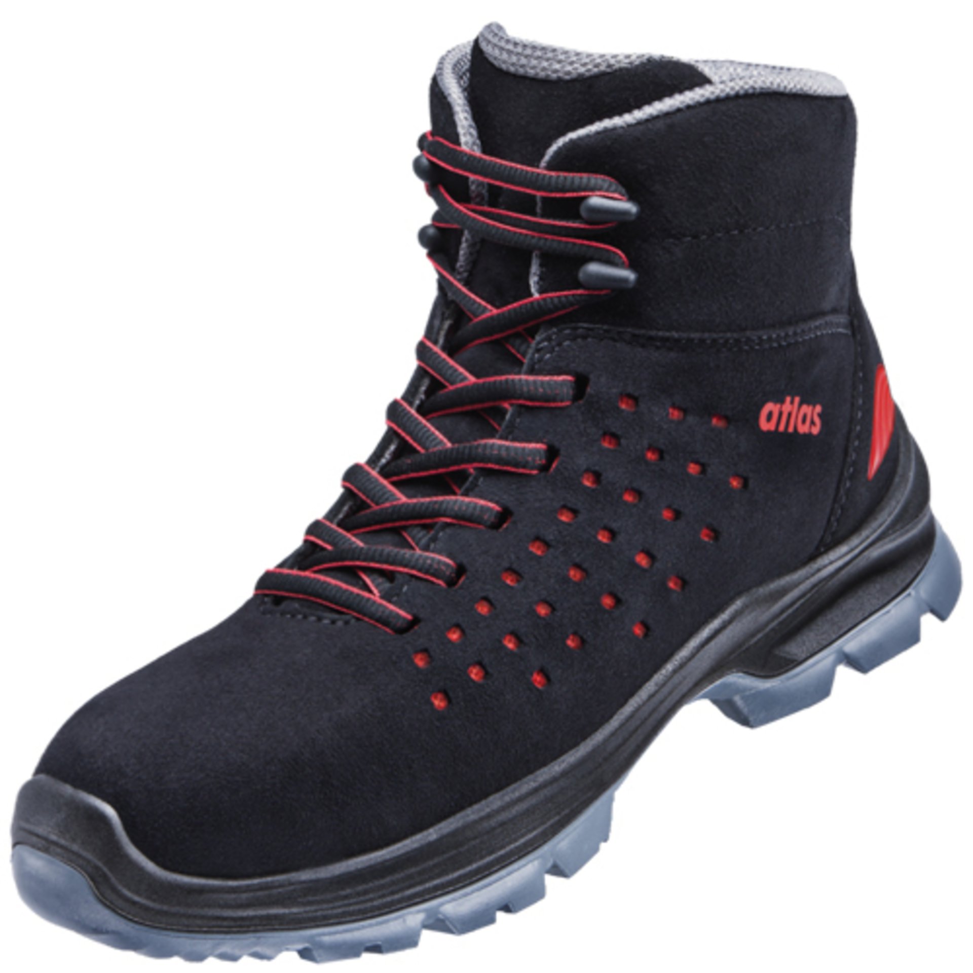 Stiefel, Wanderstiefel, Hohe Schnürstiefel, Lederoptik, Gurtschnalle?