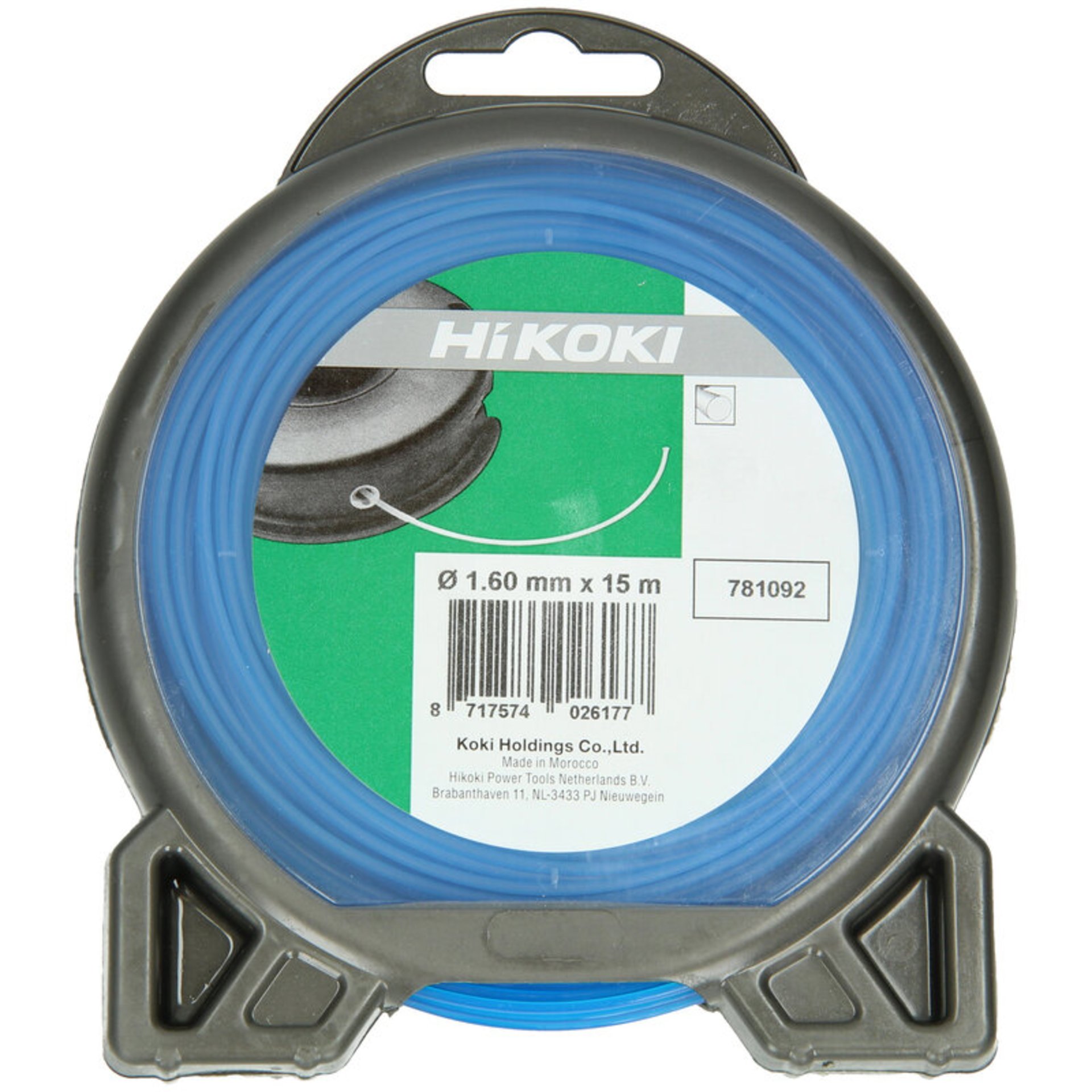 Trimmerfaden rund 1.6mm blau L=15m (34 gr)