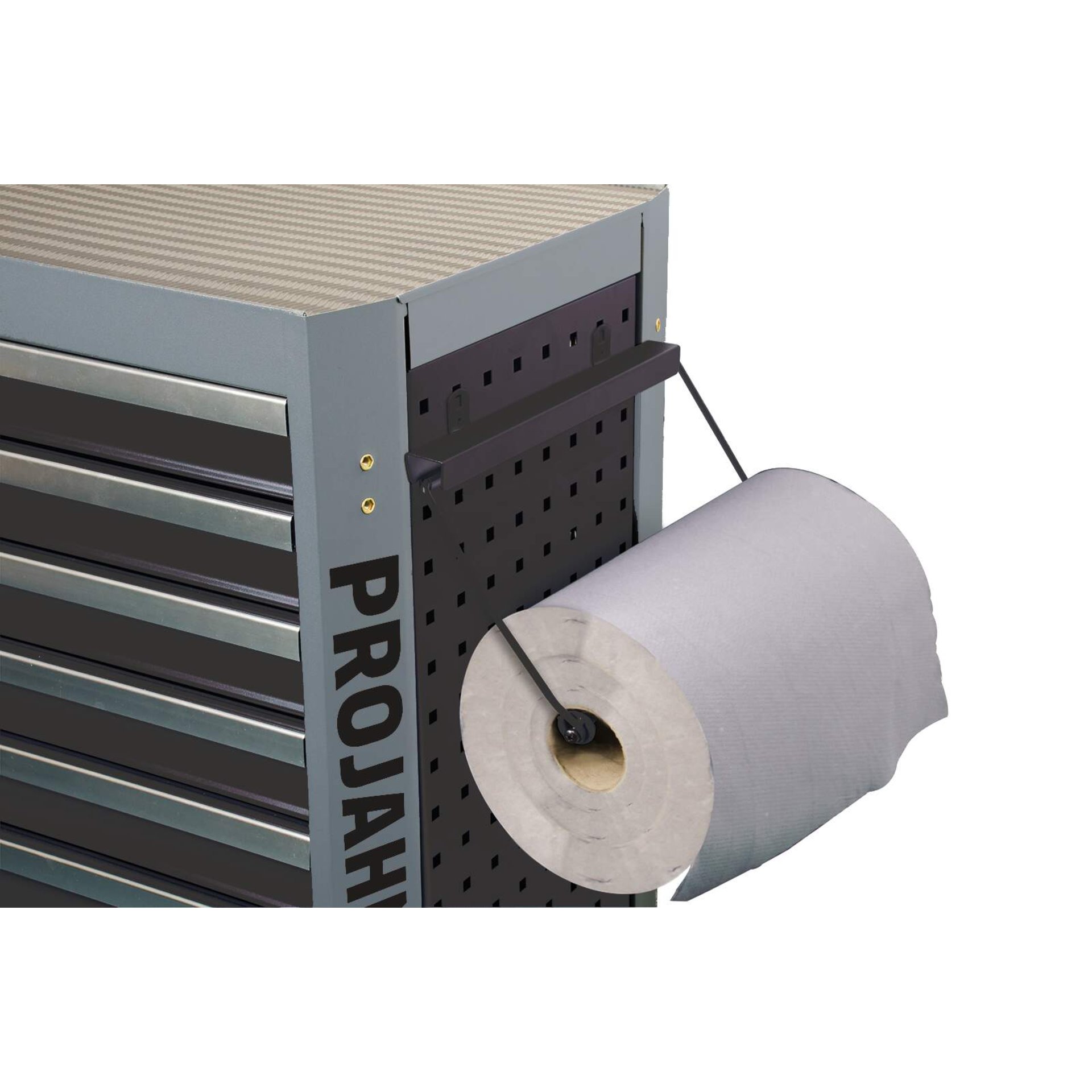 werkzeugkasten, schublade, bohrwand, papierrolle, werkstatt