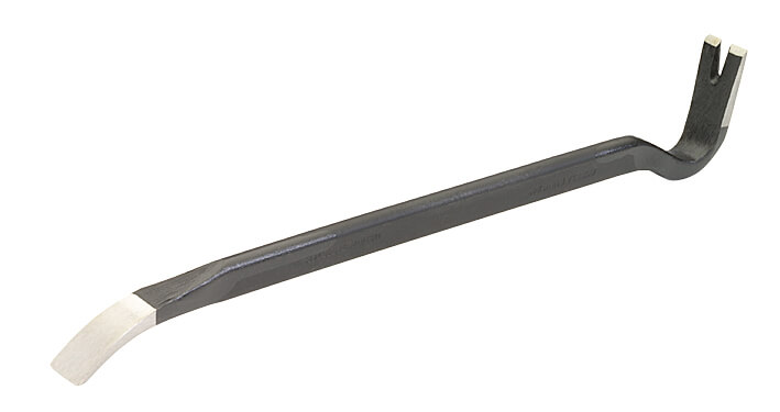 Nagel - Brecheisen, schwere Ausführung 36" oval, Ø 30 x 18 mm, 900 mm, Dachdecker, Freund