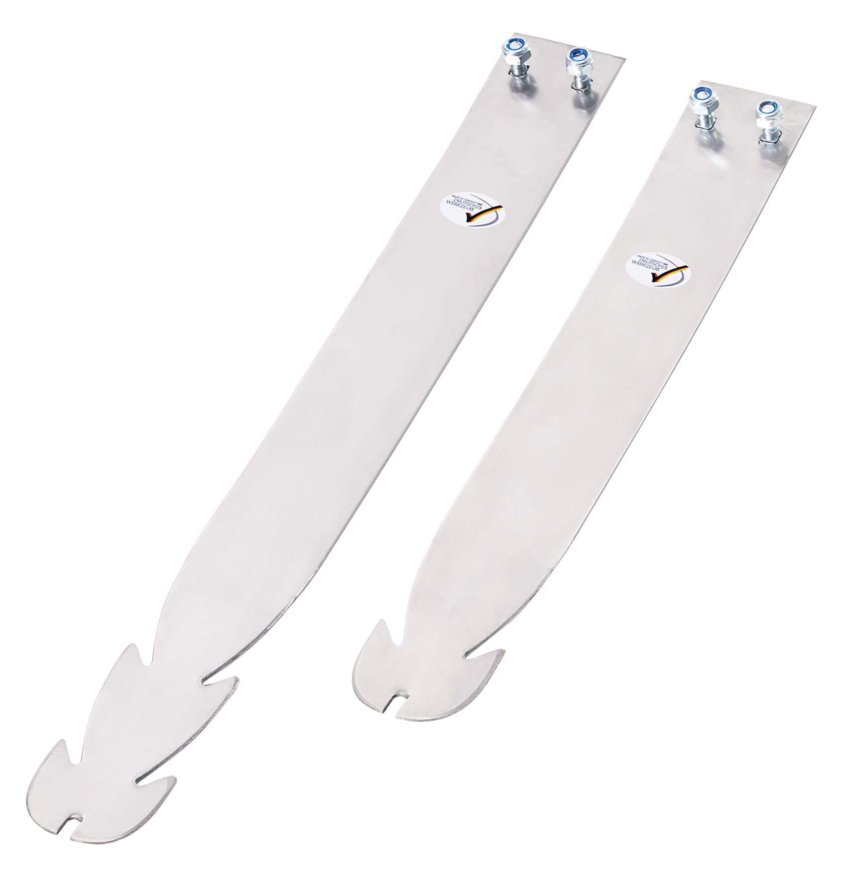 Ersatzblatt für Dachdecker-Nageleisen, Federstahl 4 symmetrische Nagelzieher, 600 mm, Dachdecker, Fr