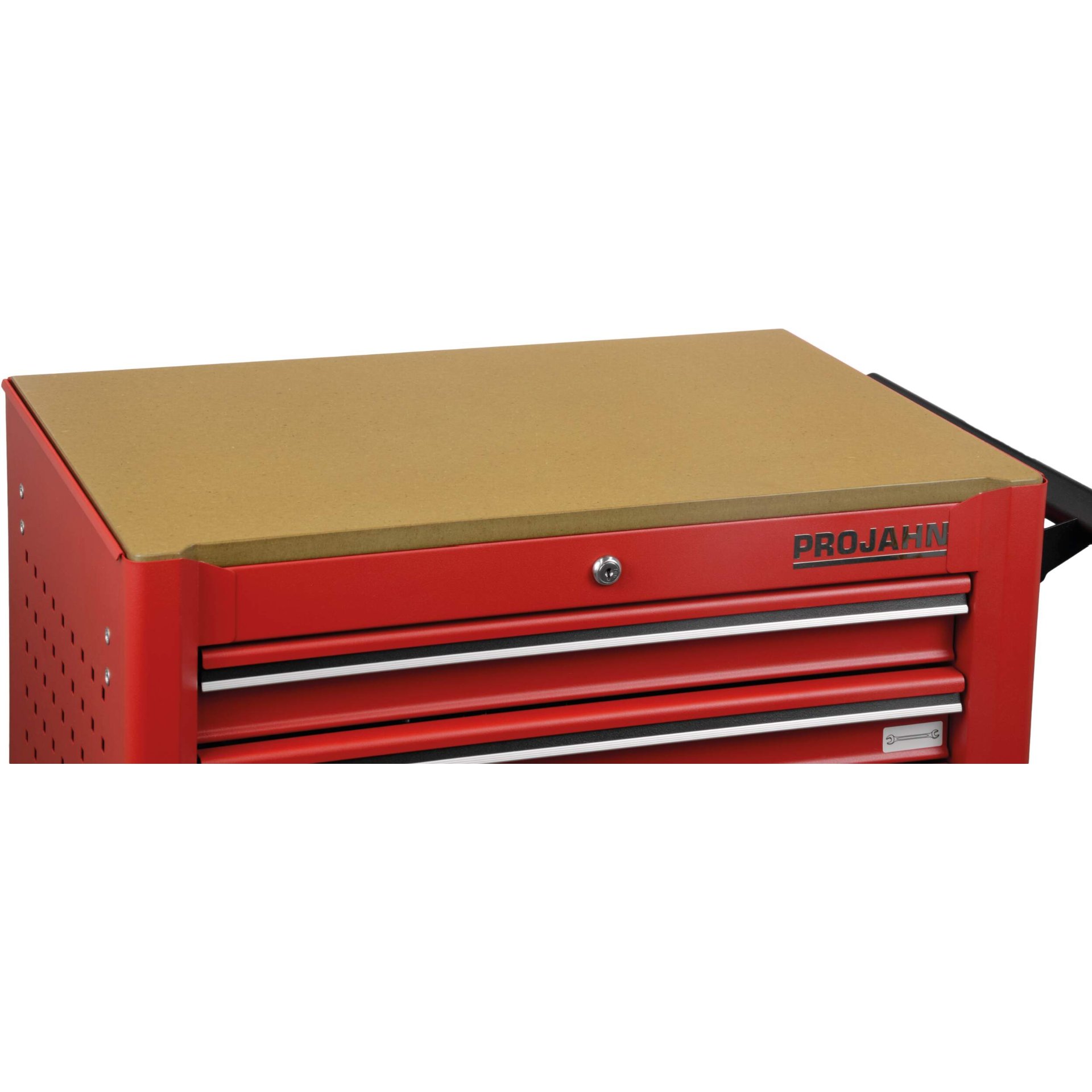 Werkzeug, Werkzeugschrank, Roter Schrank, Metall-Schubladen, ProJahn Marke
