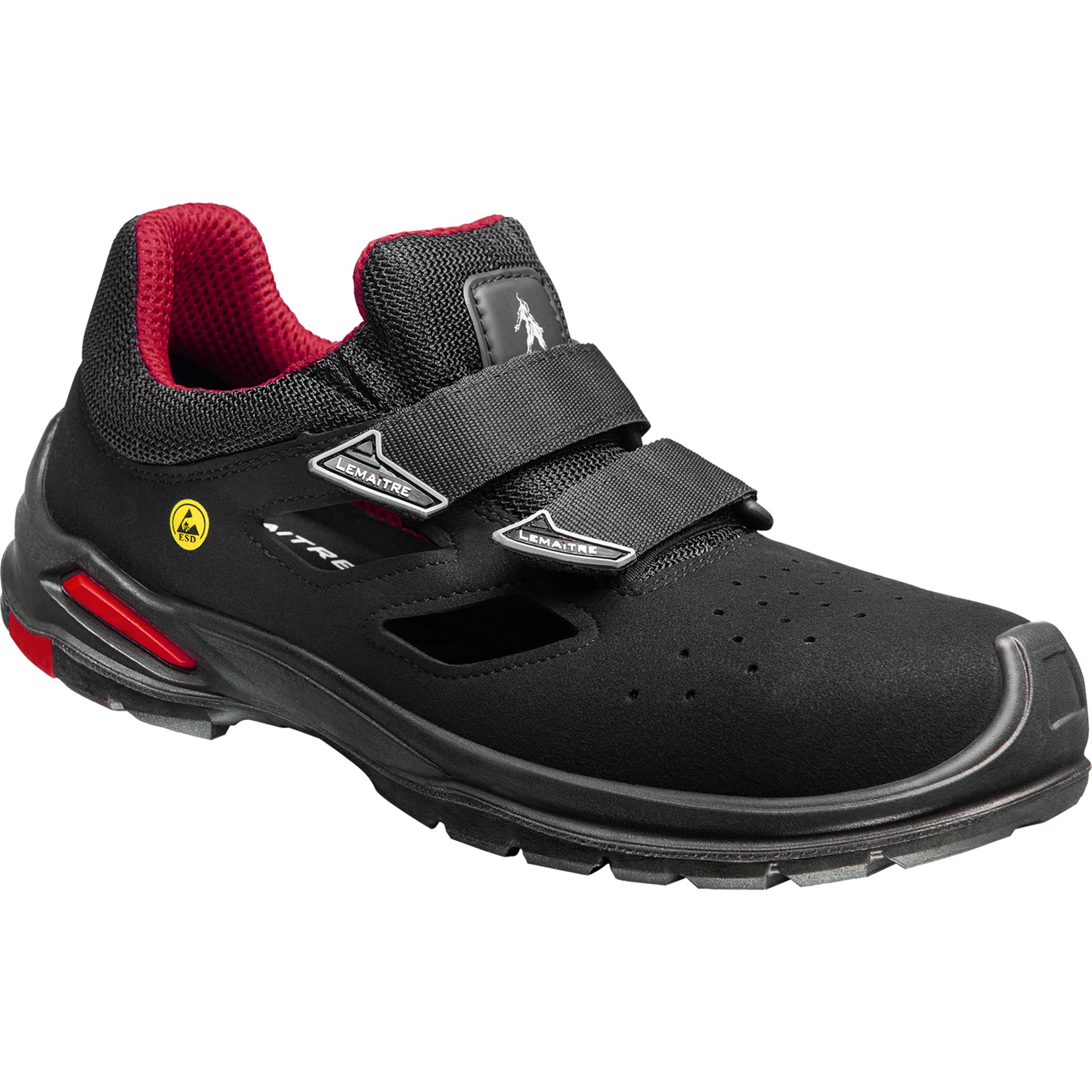 Schuh, Sneaker, Schwarz, Klettverschluss, Gummi-Außensohle