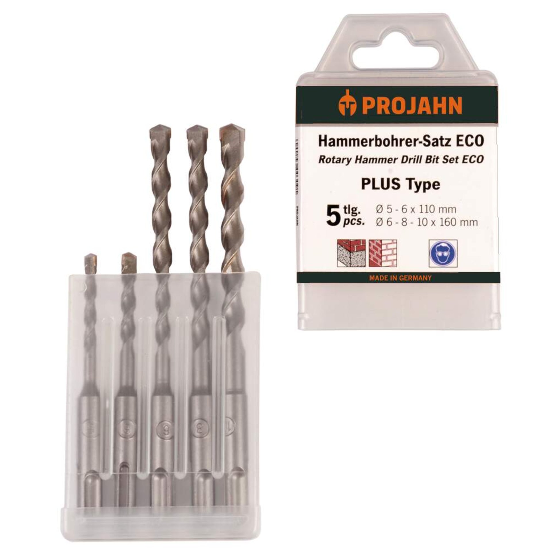 Bohrer, Schlagbohrer, Hammerbohrer, Satz, ECO