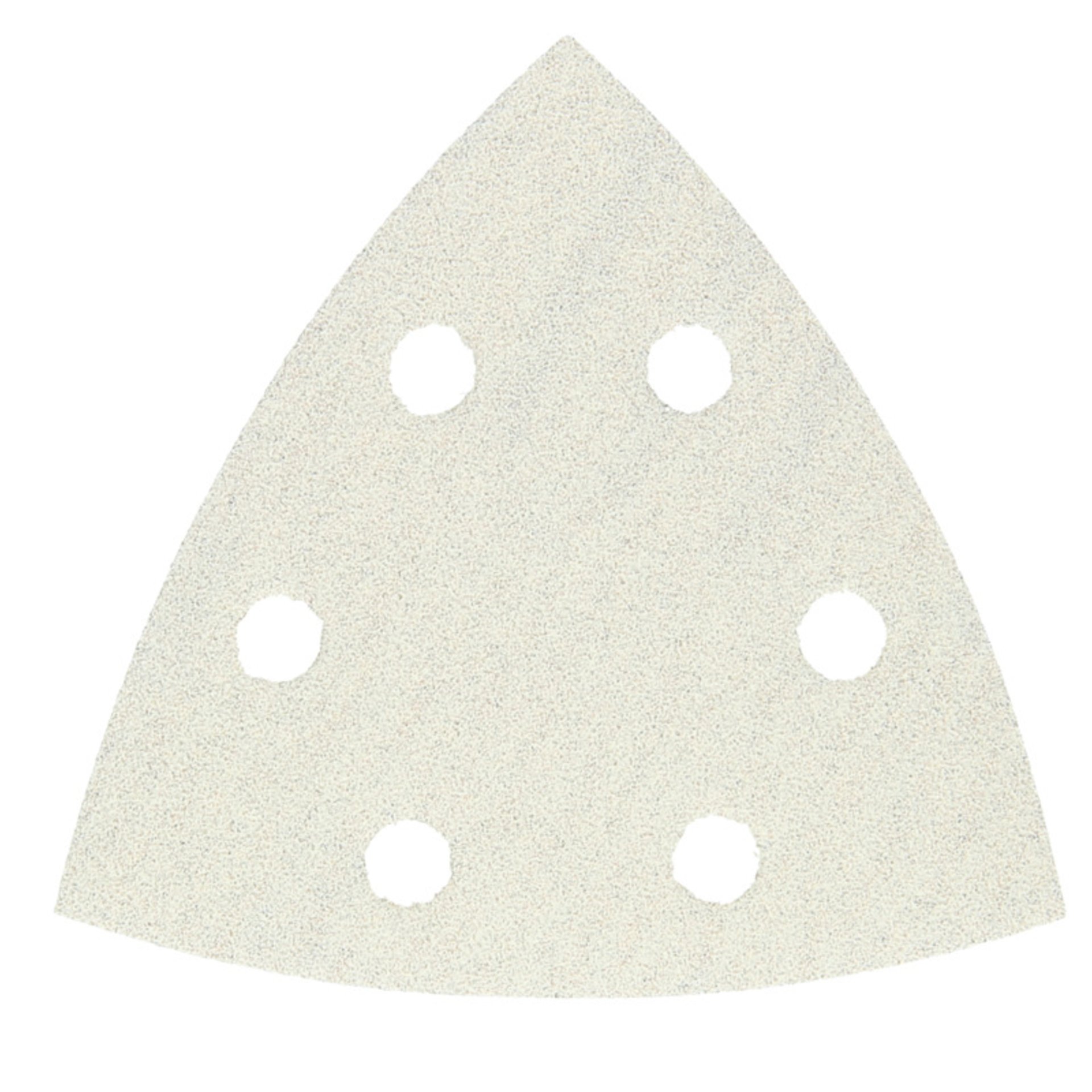 10 Haftschleifblätter 93mm Weiß