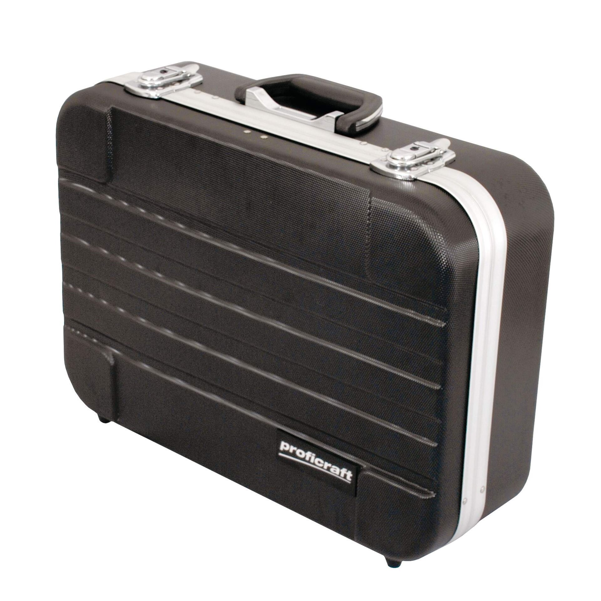 Koffer, Reisetasche, Schwarz, Trolley, ProfiCraft