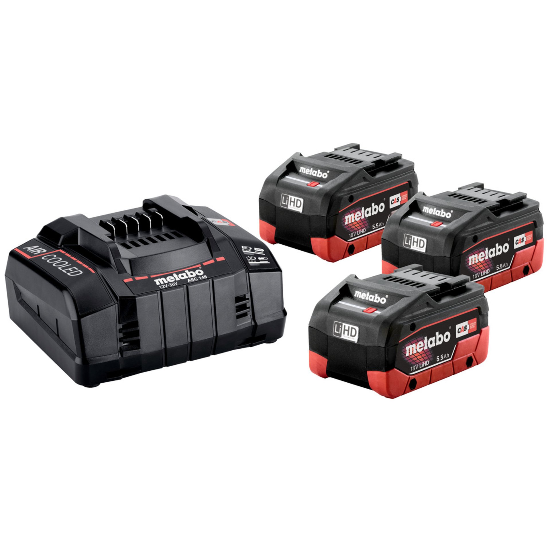 Metabo Basis-Set 3 x LiHD 5.5 Ah (685074000)