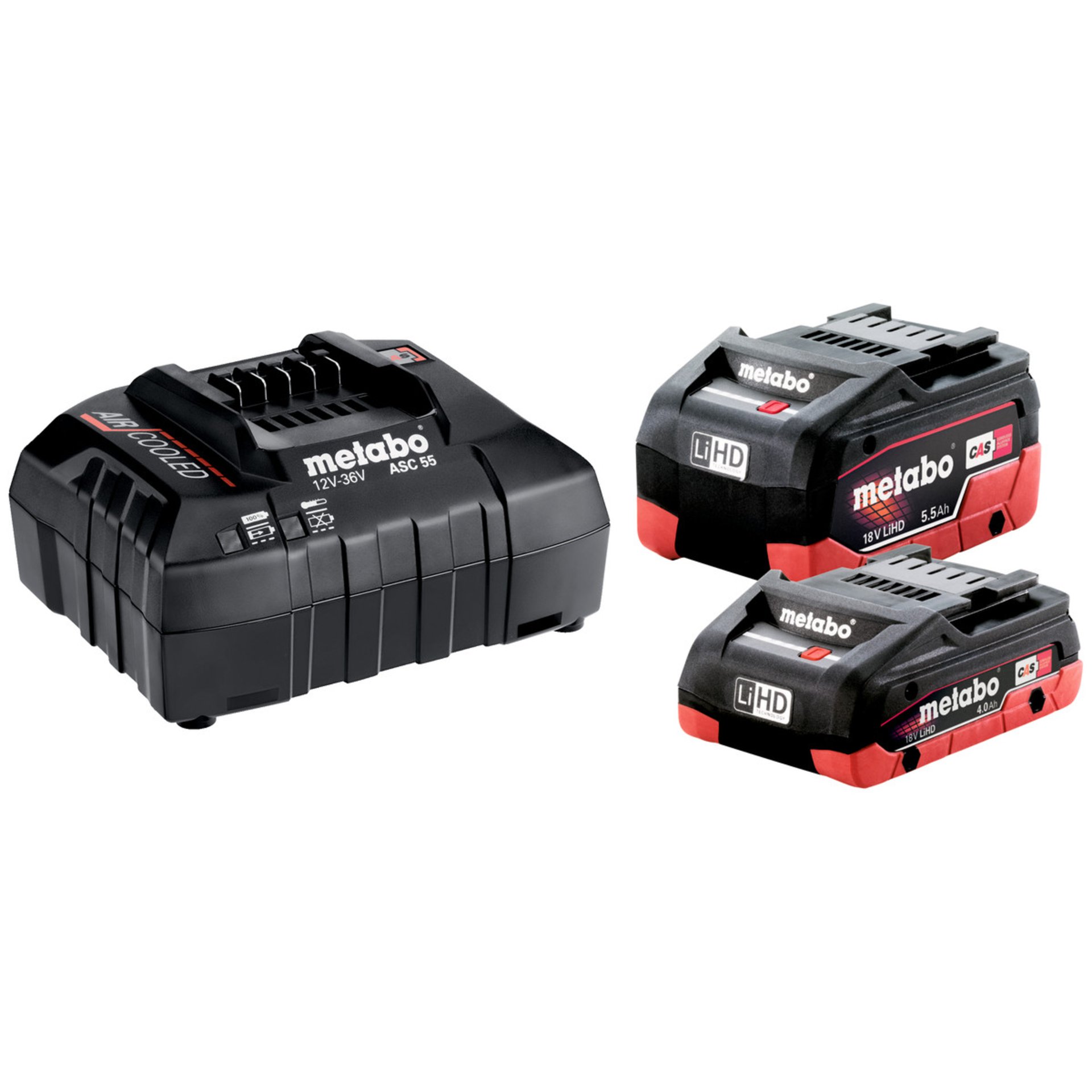 Metabo Basis-Set LiHD 1 x 4.0 Ah + 1 x 5.5 Ah (685160000)