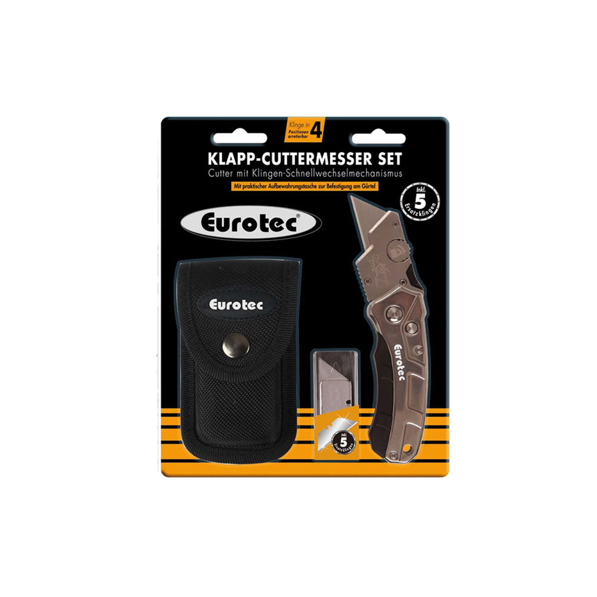 Eurotec Klapp-Cuttermesser Set