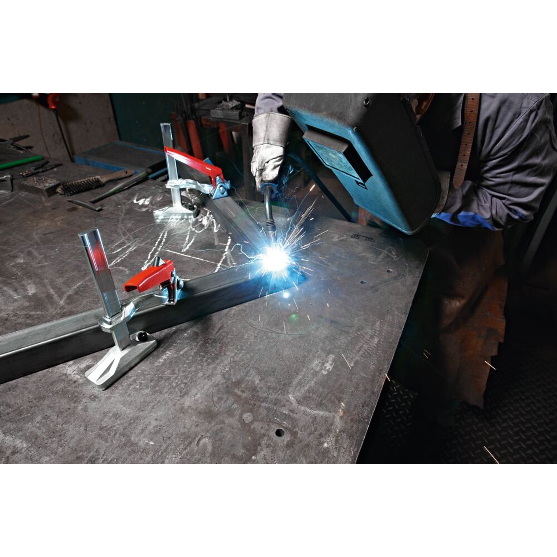 Metallbearbeitung, Person, Schweißen, Kleidung, Handschuh