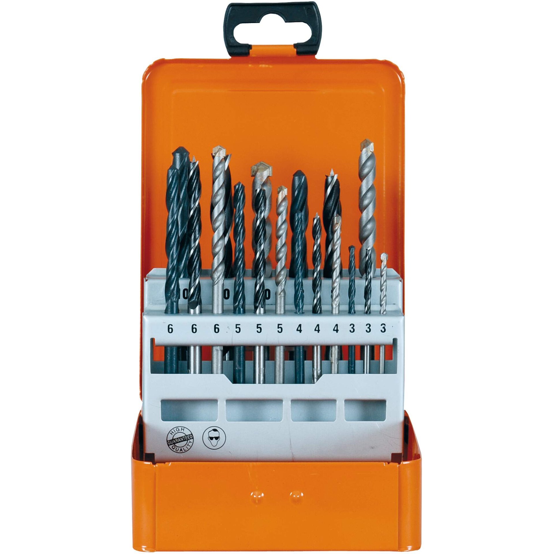 Bohrer-Set, Schneidewerkzeuge, Metallbohrer, Koffer-Set, Bohrergrößen