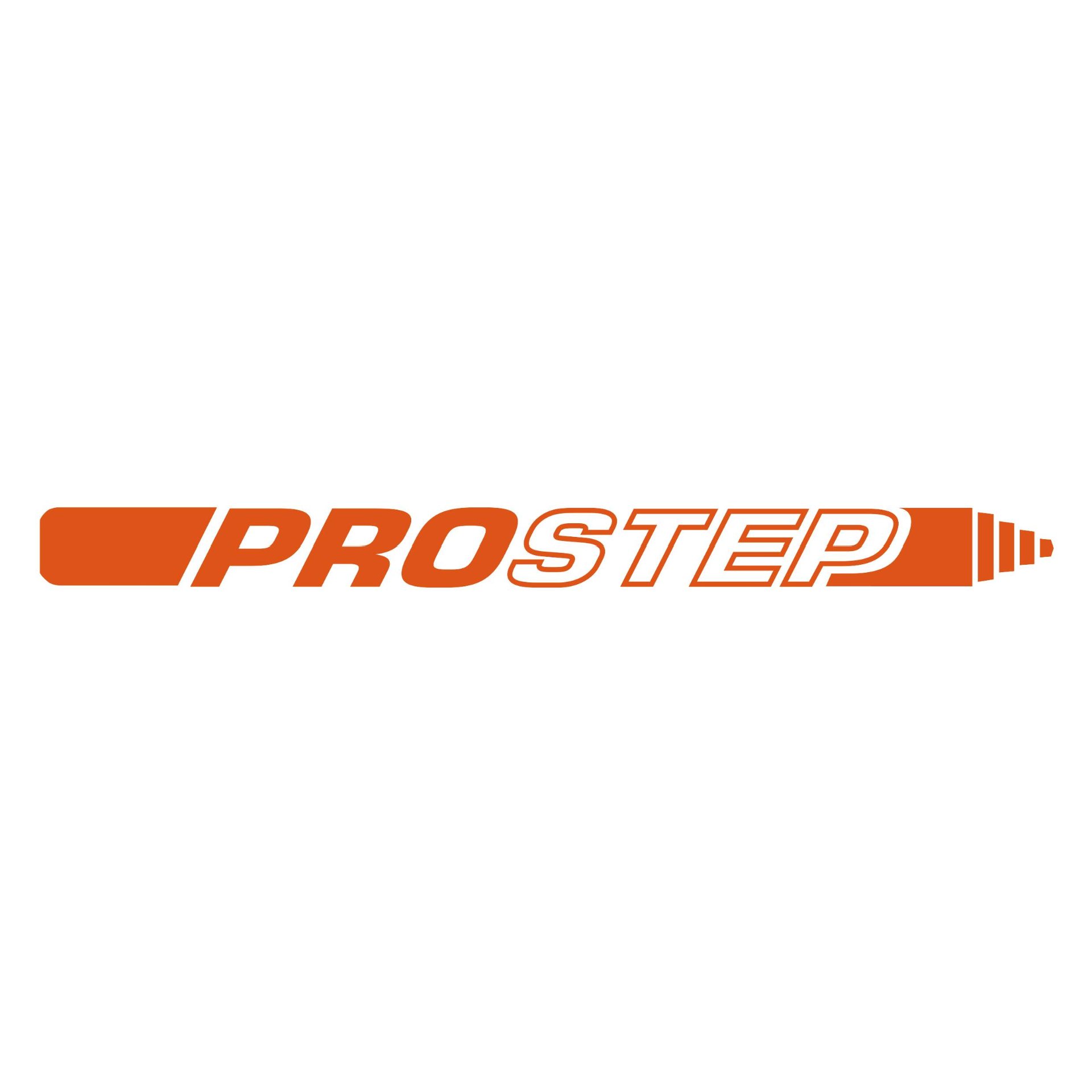 logo, orange, ProStep, marke, grafik