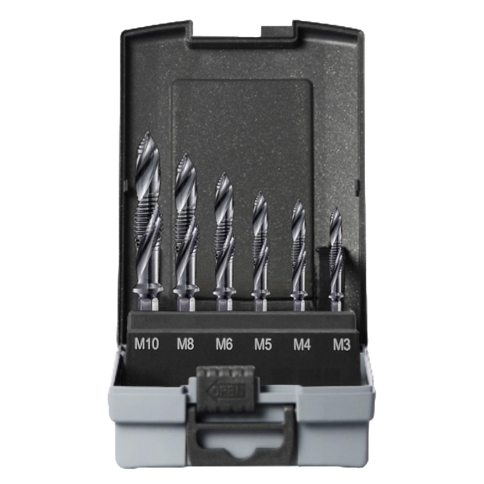Bohrer-Set, Schrauber-Bits?, Bohrerset, Bits-Sortiment, M3–M10 Schaft