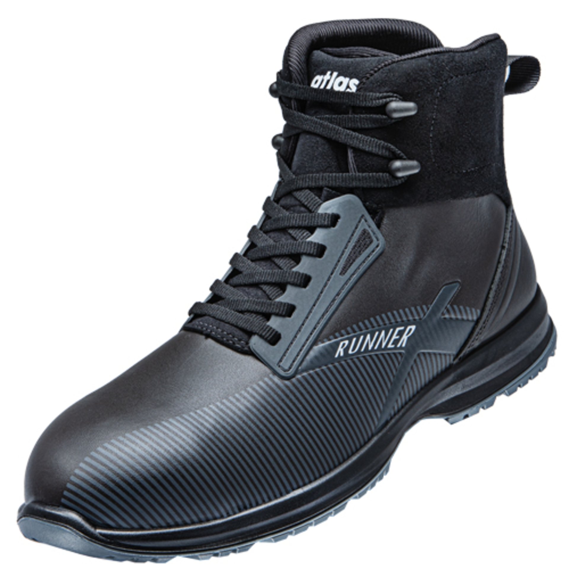 Stiefel, Sneaker, Boots, Runner, dunkelgrau