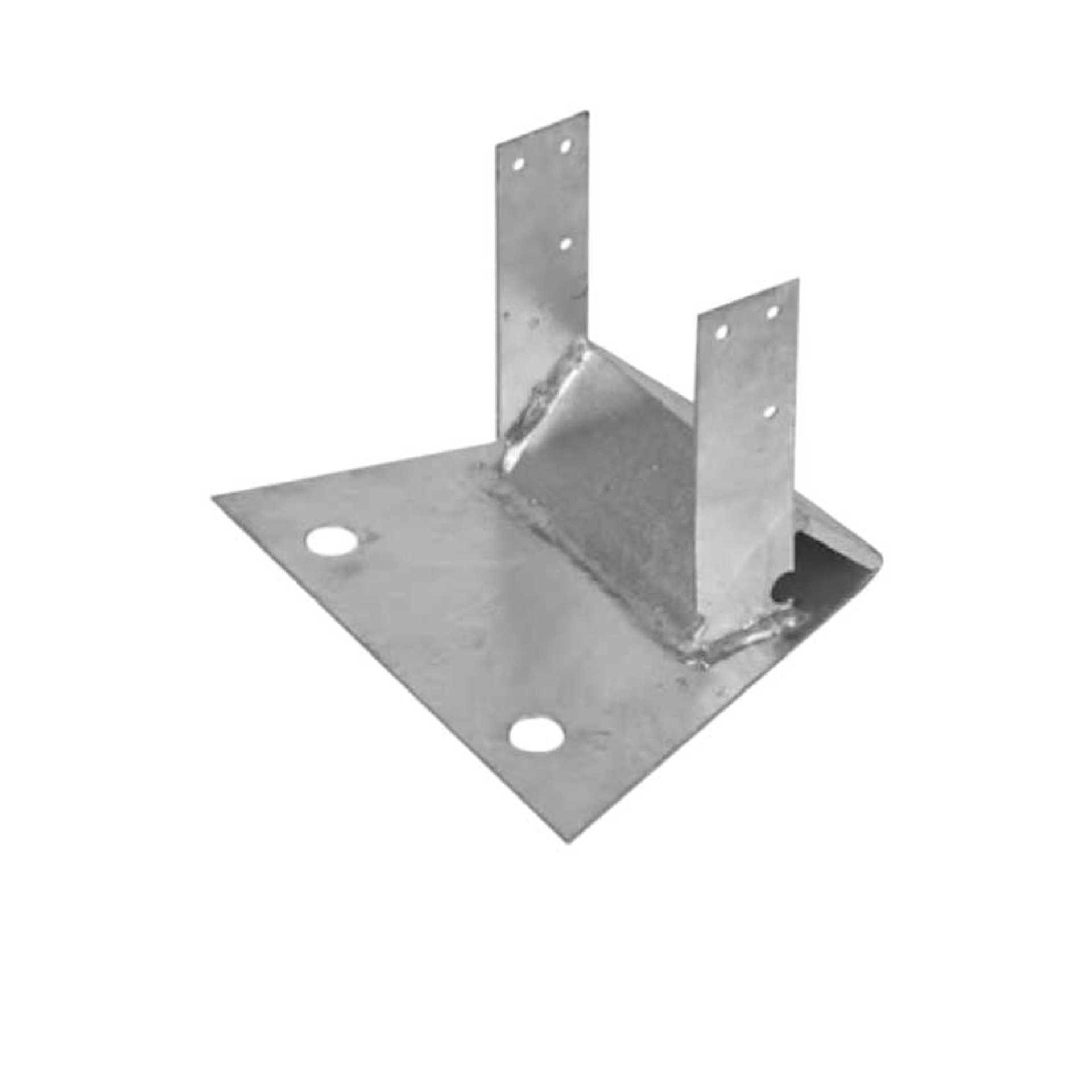 Metallwinkel, Wandhalter, Rechteckwinkel-Befestigung, Stahl, Lochmuster