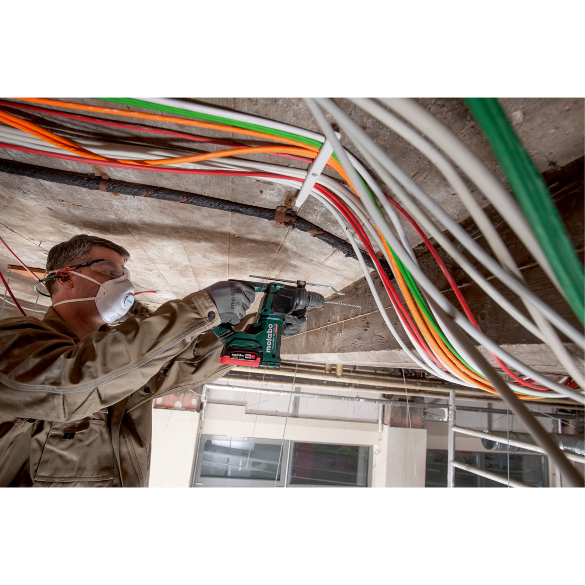 Verkabelung, Person, Arbeiter, Elektrische Bohrmaschine, Hardware