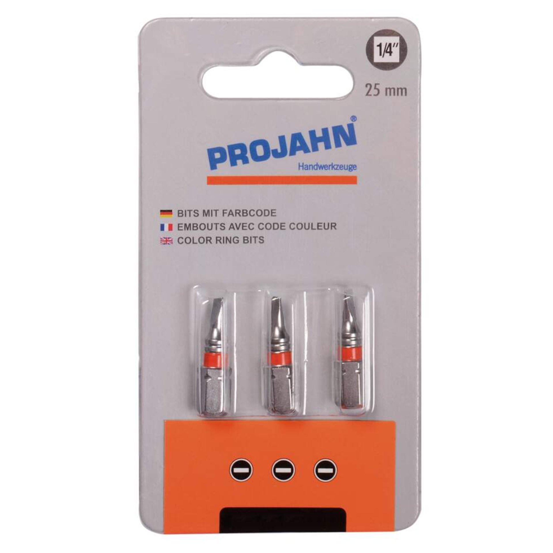 Bit tips, Farbige Bits, Color ring bits, Schraubendreher-Bits, Präzisionsbits