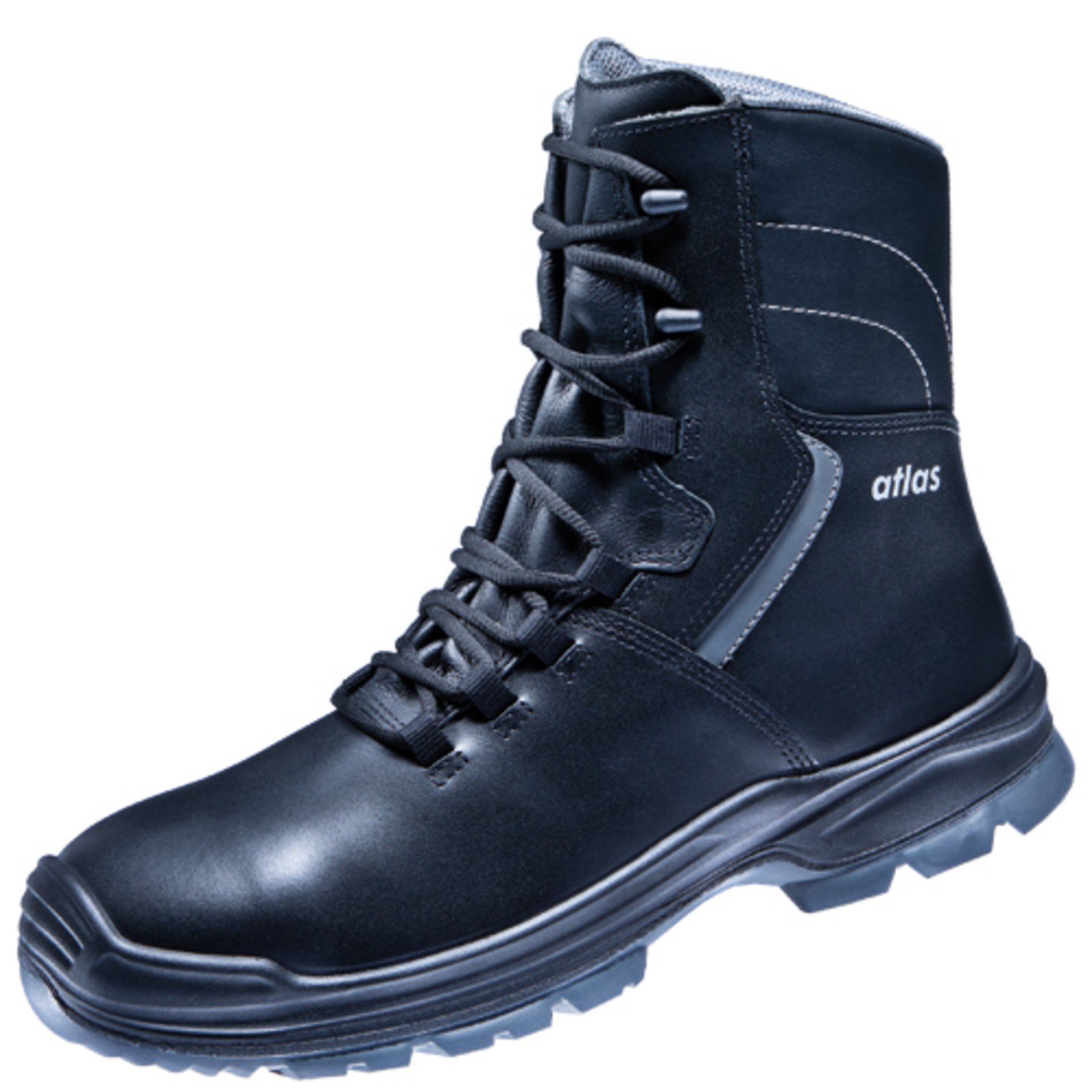 Stiefel, Boot, Schnürstiefel, dunkelblau, Gummisohle