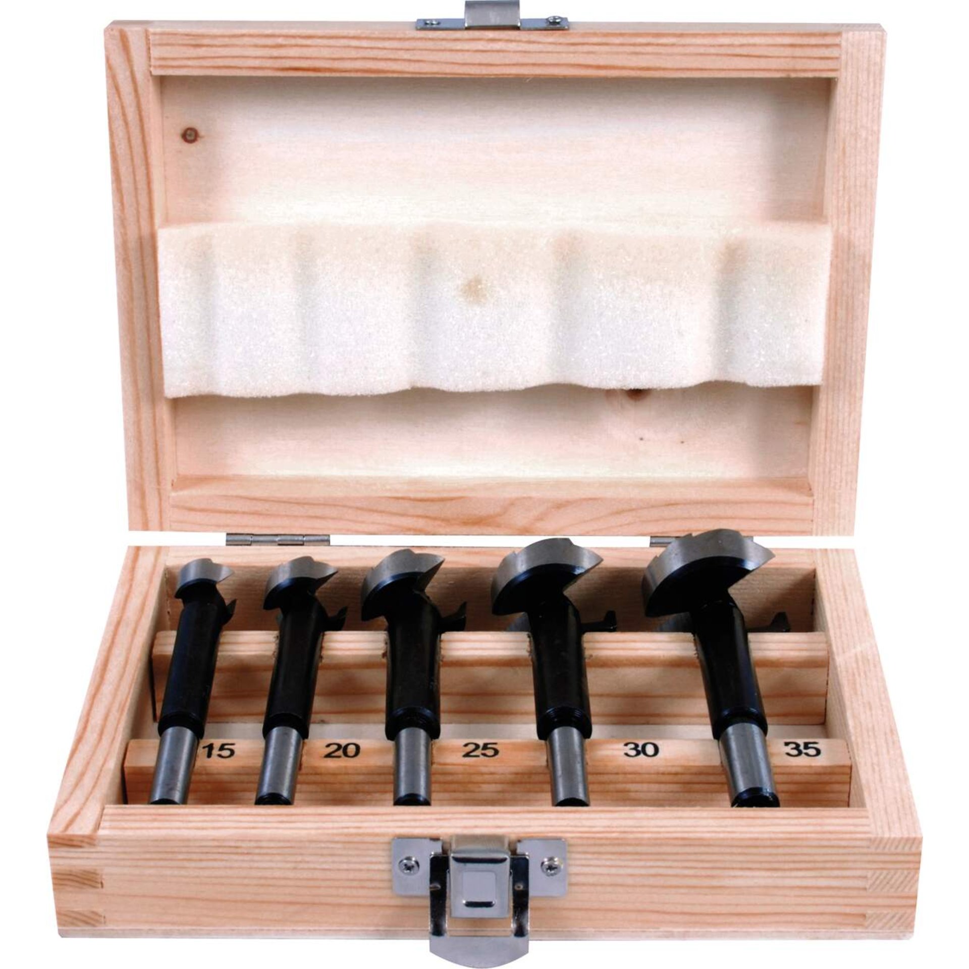 Holzbox, Bohrer, Satz, Holz, Werkzeug