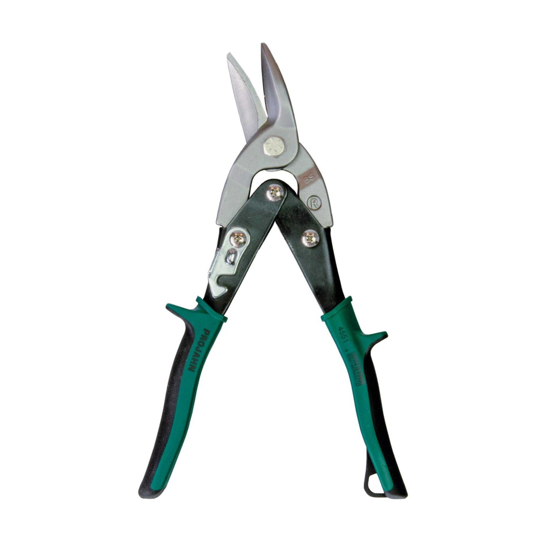 Gartenschere, Zier-/Roseschere, Metallklingen, Grüne Griffe, Zange-ähnlich