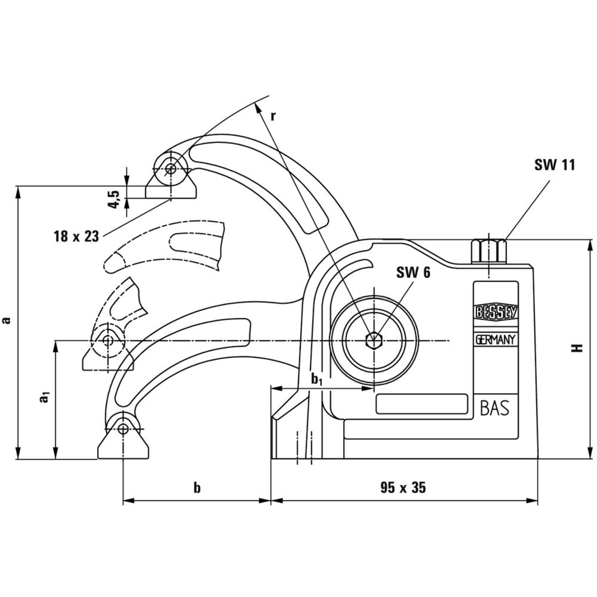 CAD-Diagramm, Diagramm