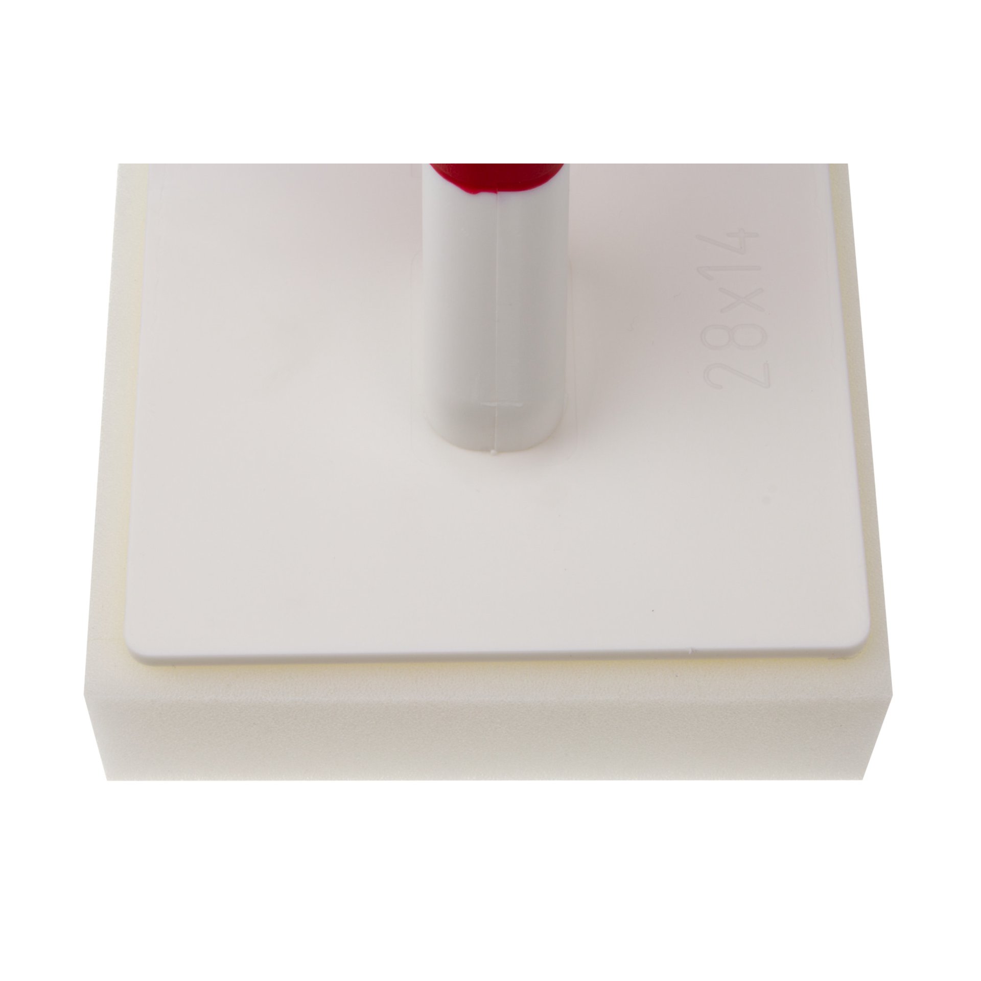 Kosmetik, Lippenstift, Weiße Tafel