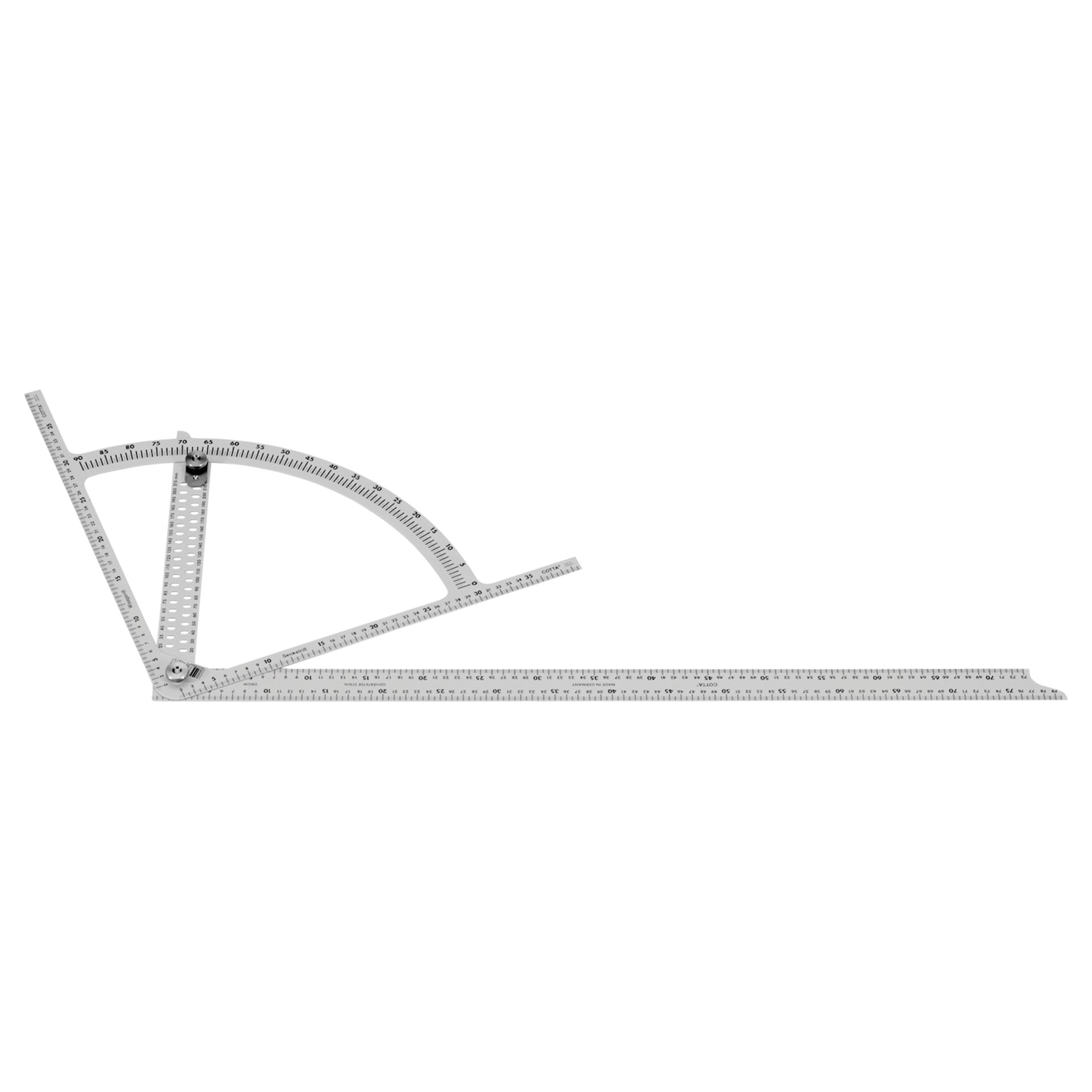 Linealmodell, Messwinkel, Protractor, Schieblehre, Messwerkzeug
