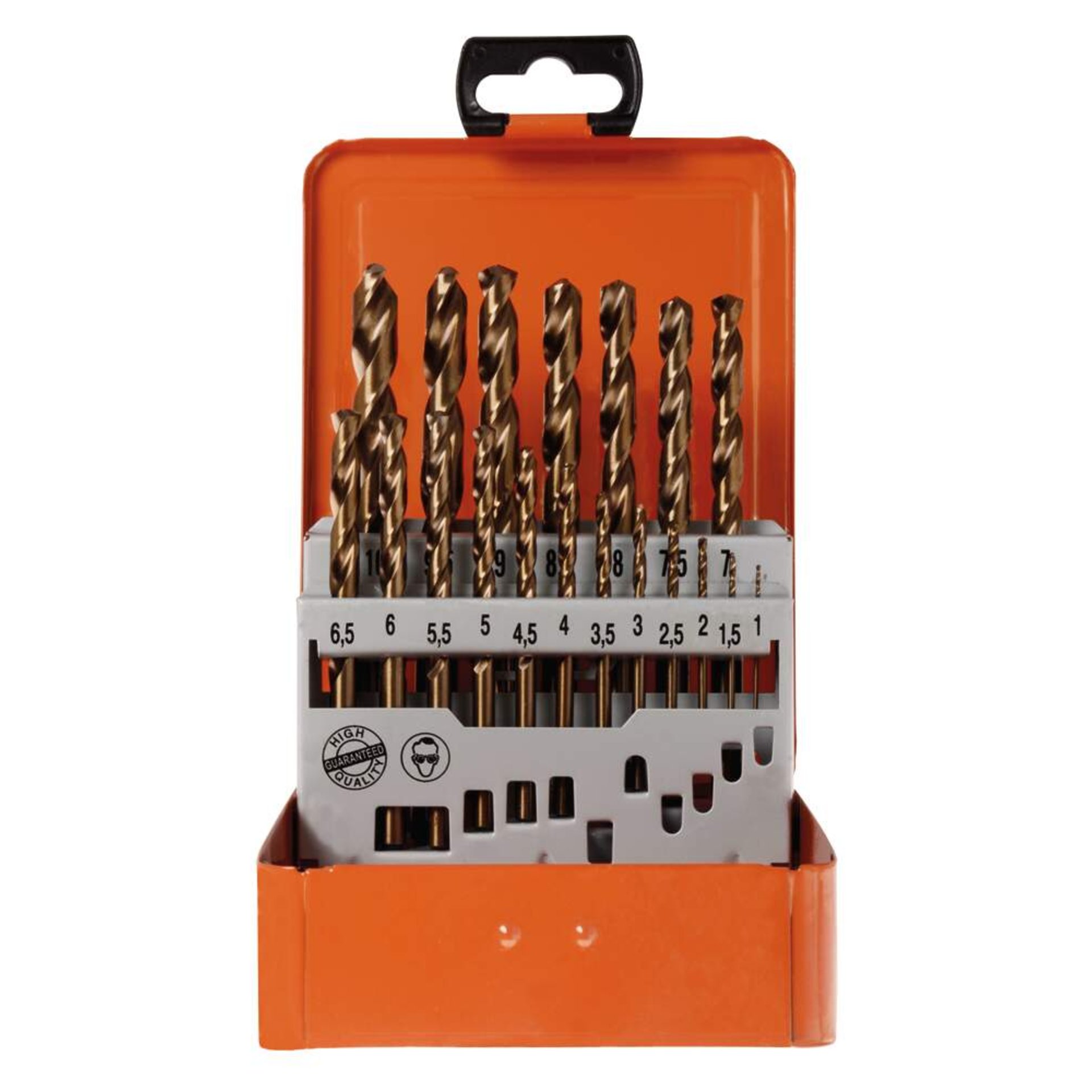 Bohrerset, Bohrer, Metall, Koffer, Kreisschwene?