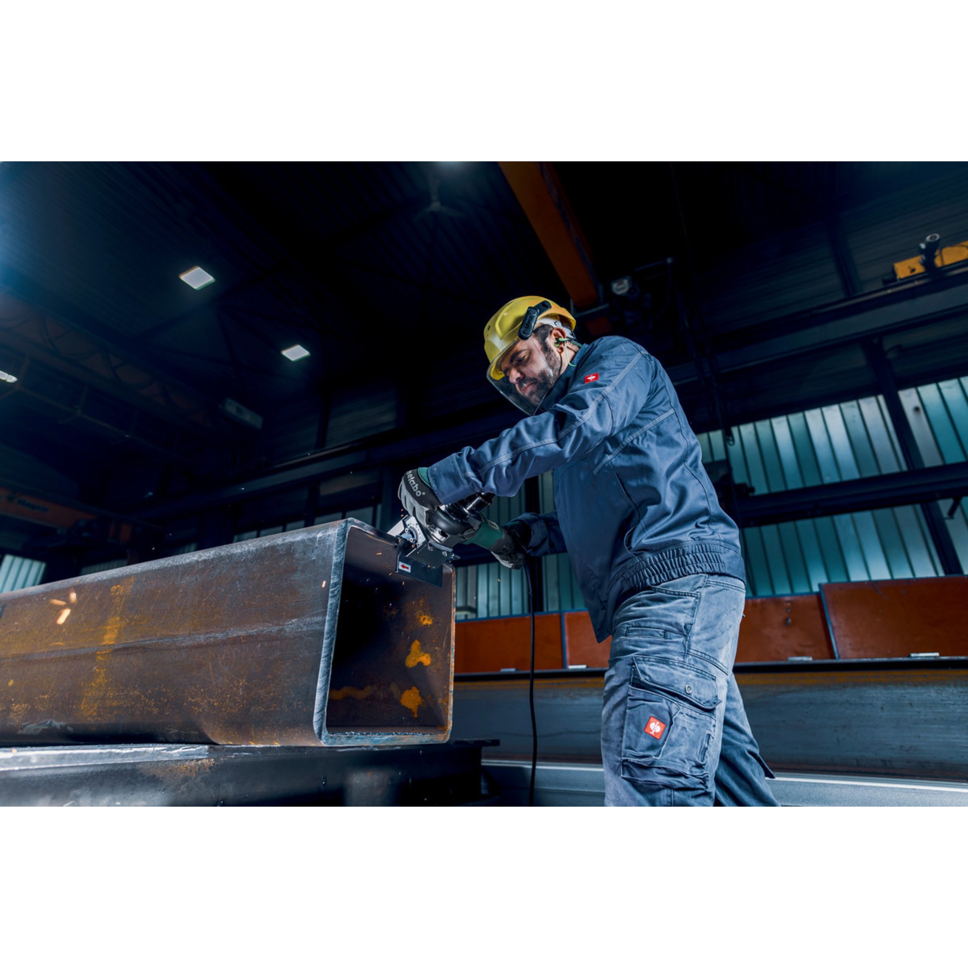 Person, Arbeiter, Schutzhelm, Hosen, Mann