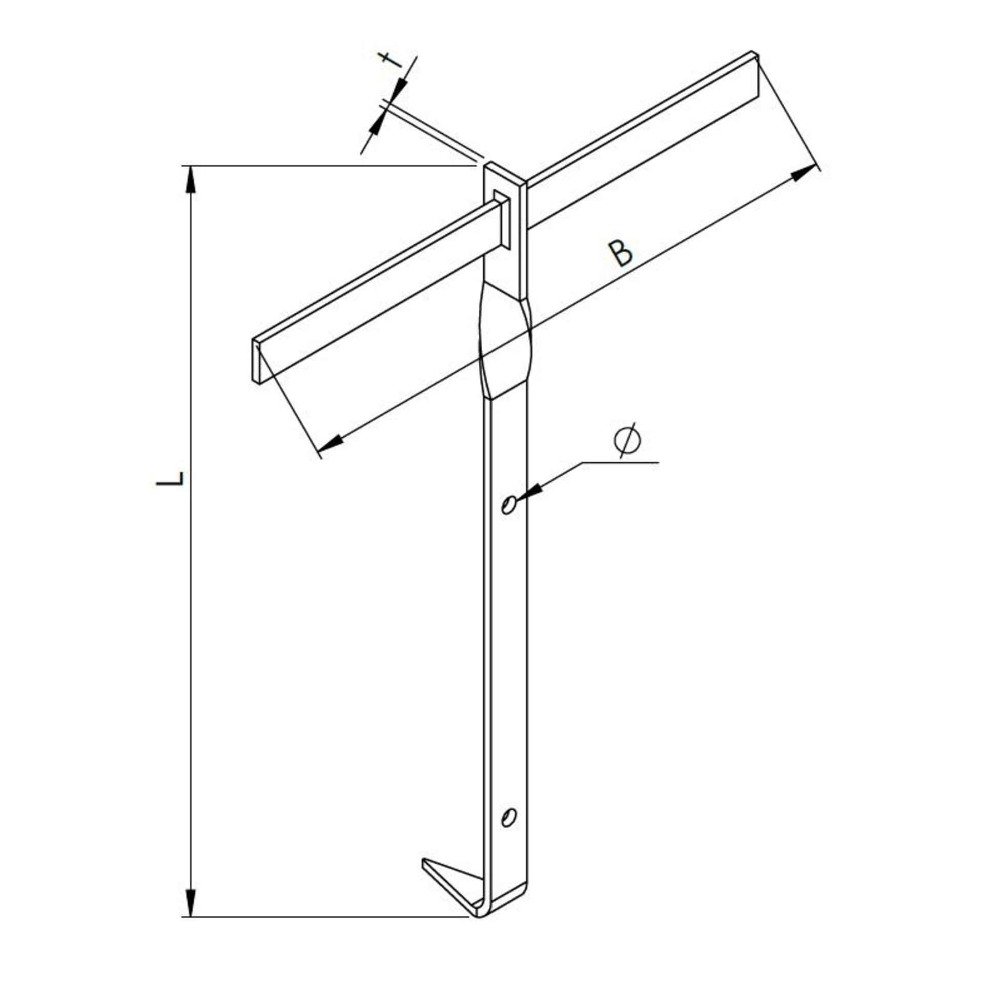 Halterung, Armierung, Verbindung, Montageblech, Balkenhalter