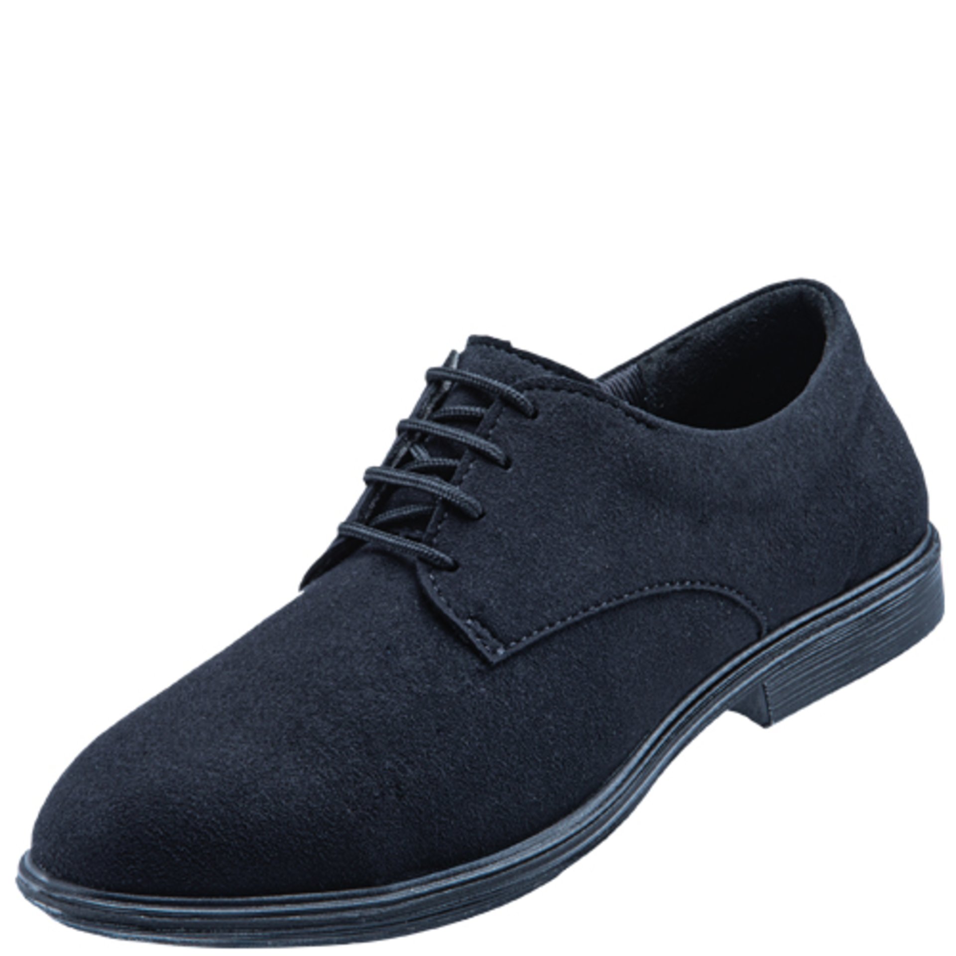Schuh, Schnürschuh, Damen/Herren Schuh, Veloursleder, Navy