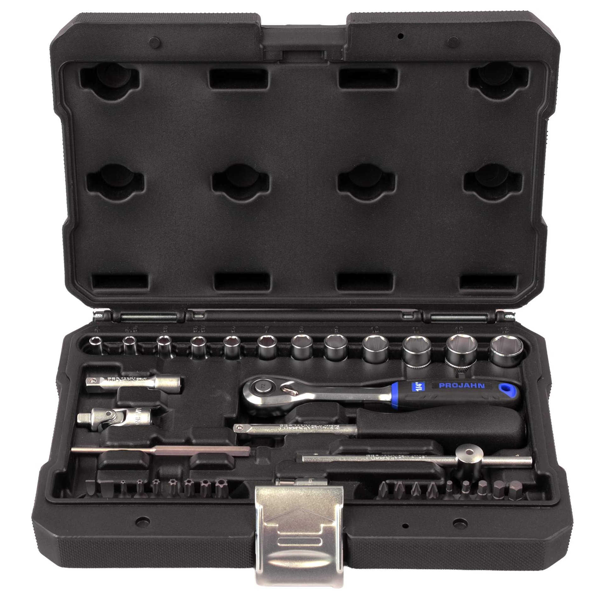 Werkzeug-Set, Torpedo-/Maulschlüssel Set, Socketen, Ratsche, Koffer