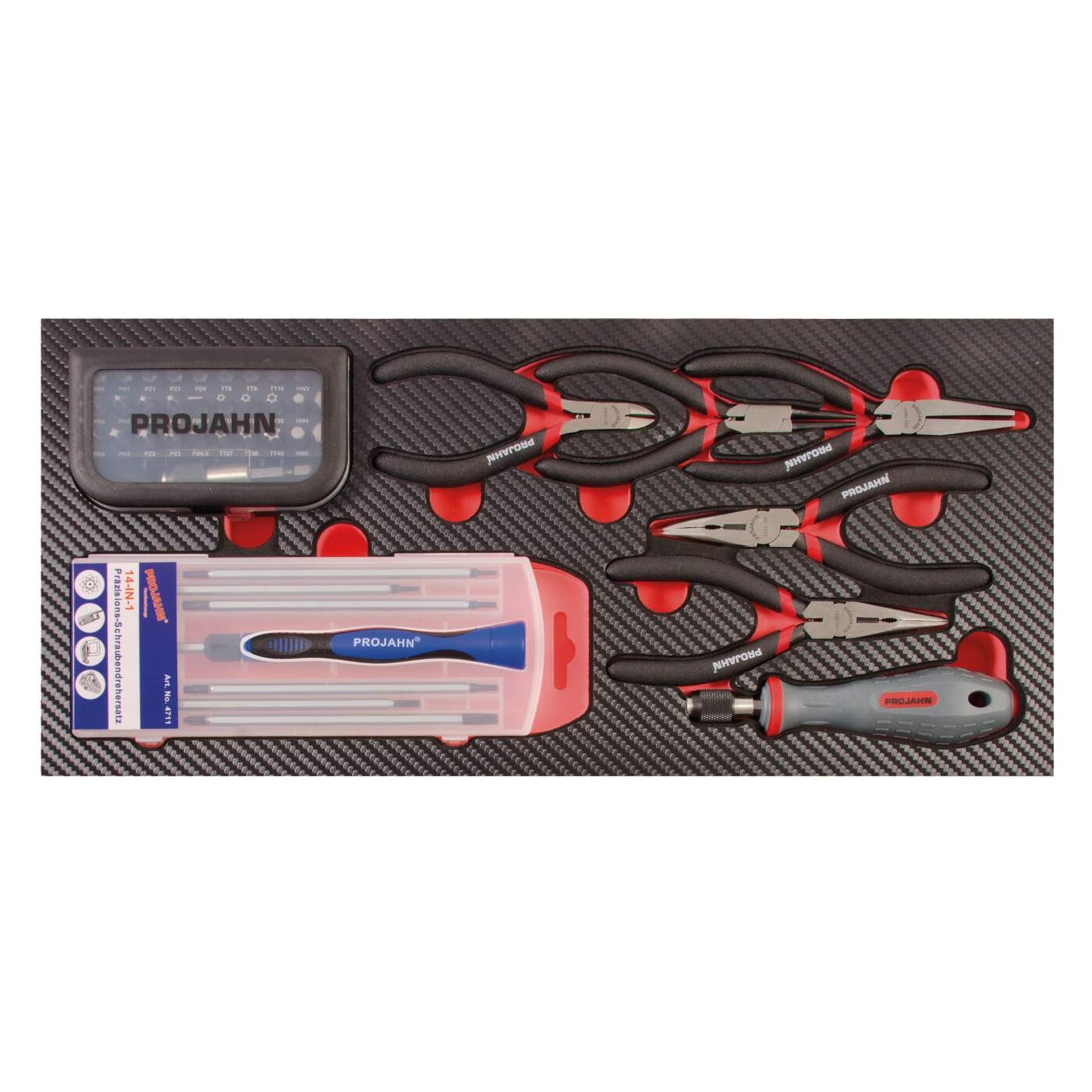 Multimeter, Zangen, Schraubendreher, Werkzeugset, Etui