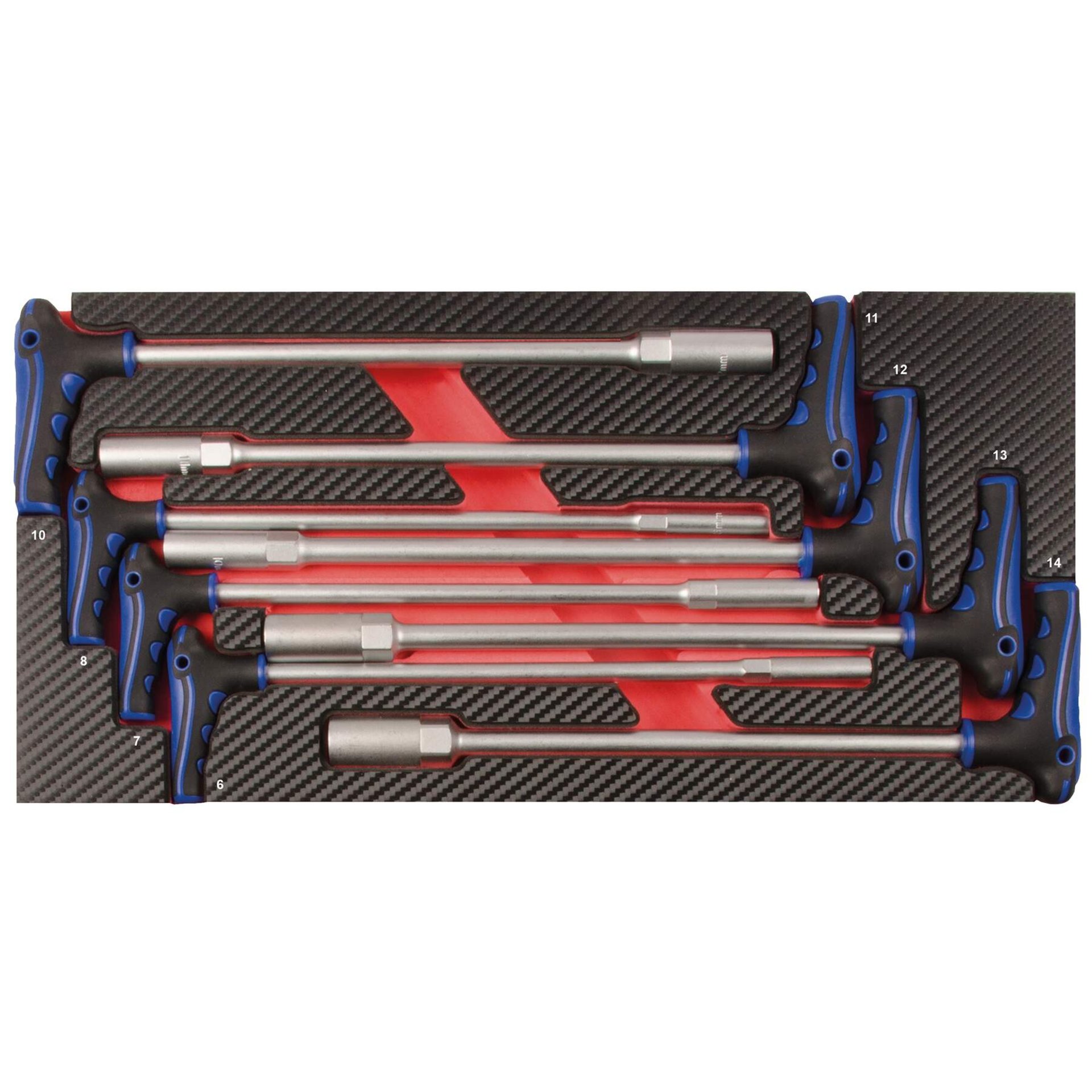 Schraubenschlüssel-Set, Torx-Schraubenschlüssel, Maulschlüssel, Gewindeschlüssel, Werkzeugset