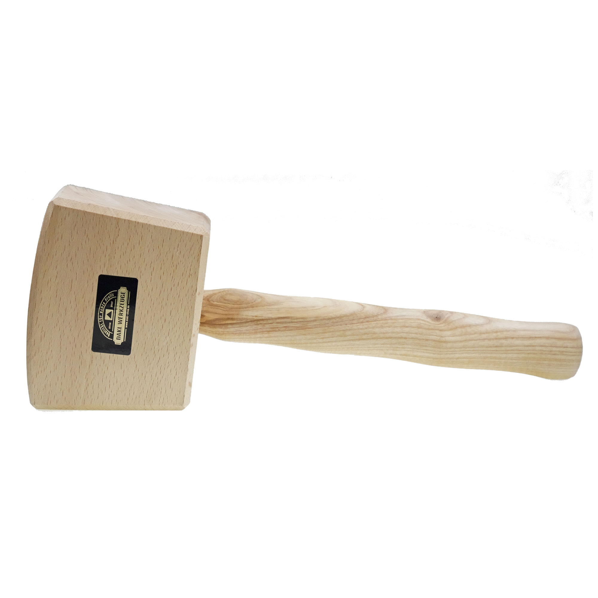 Zimmermannsklüpfel Schreinerklüpfel Kopf Rotbuche mit ovalem Eschenstiel, DIN 7461