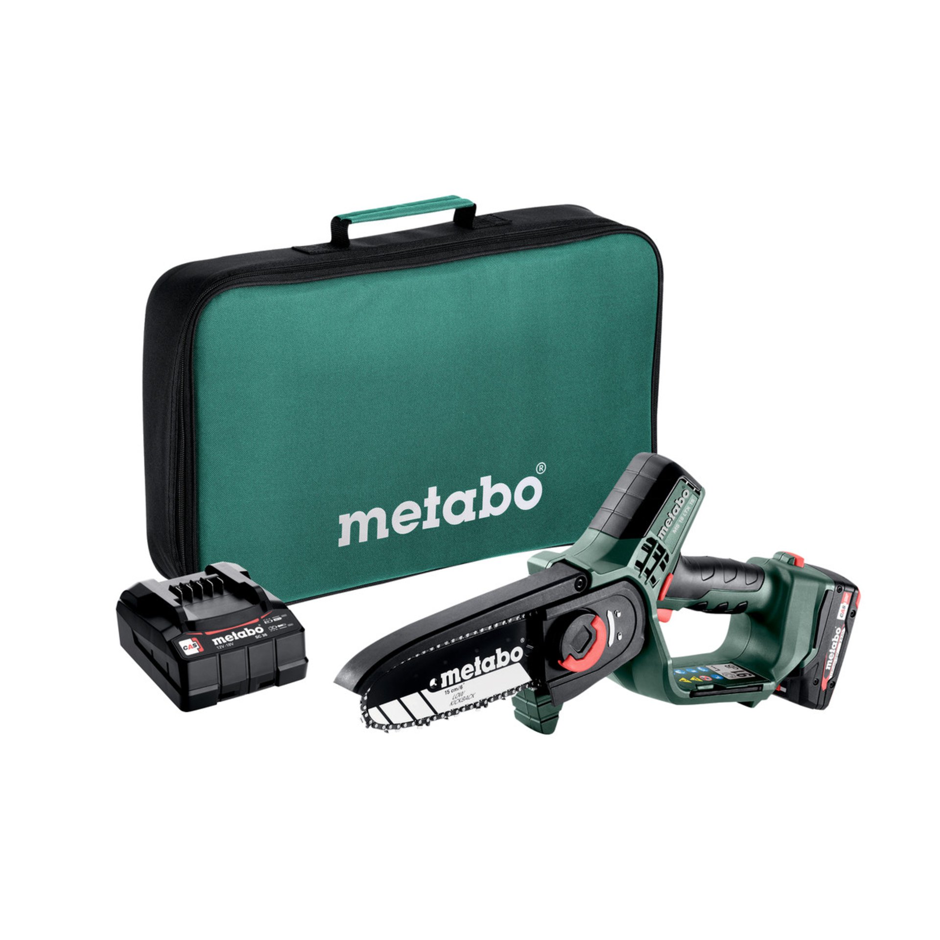 Metabo Akku-Gehölzsäge MS 18 LTX 15 (600856500) - Werkzeugtasche