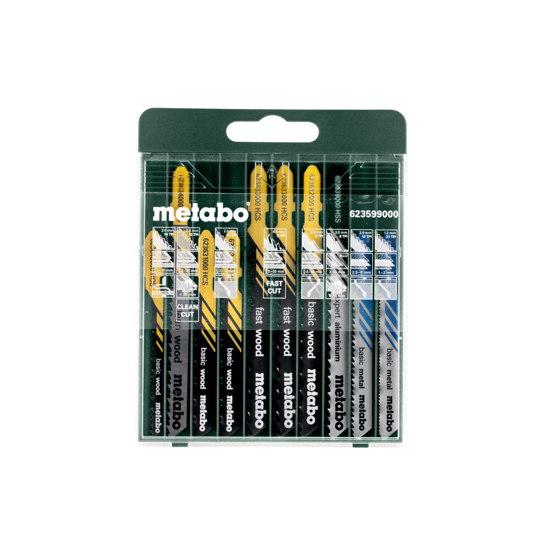 Metabo Stichsägeblattsortiment - SP 10-teilig (623599000)