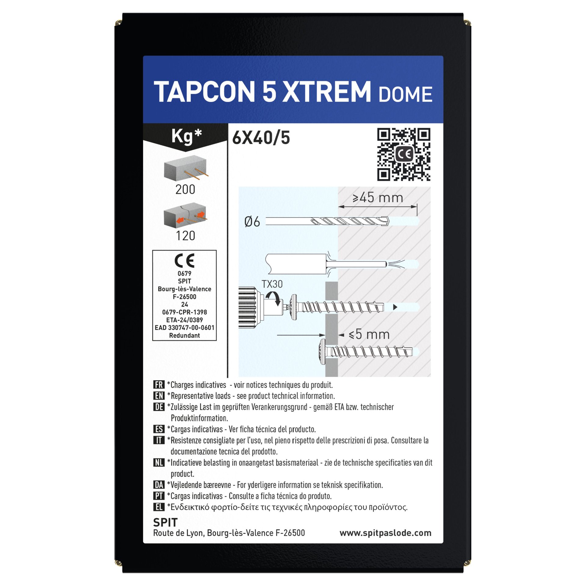 Text, Seite, QR Code