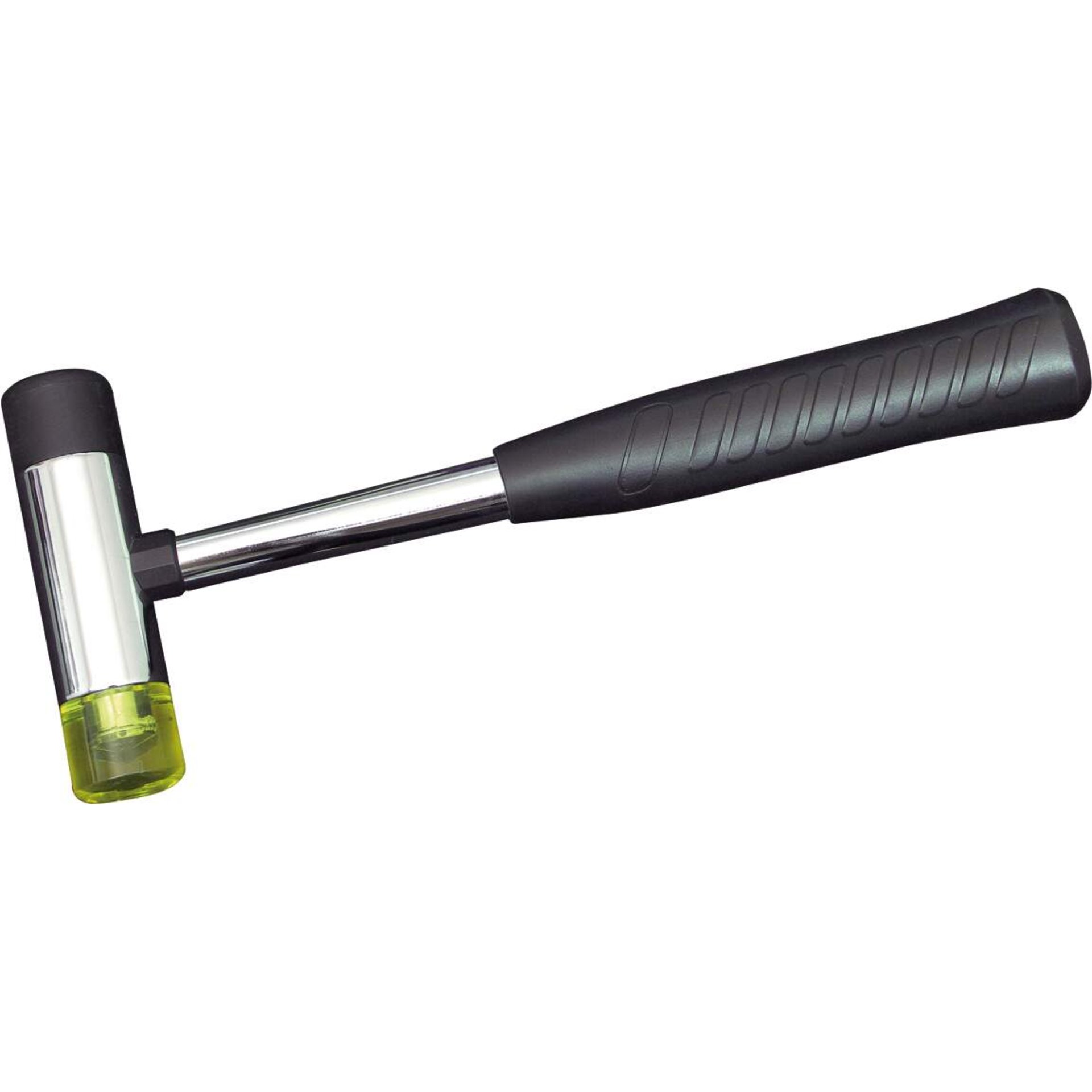 Hammer, Schlegel?, Maul?, Grüner Kopf, Werkzeuggriff