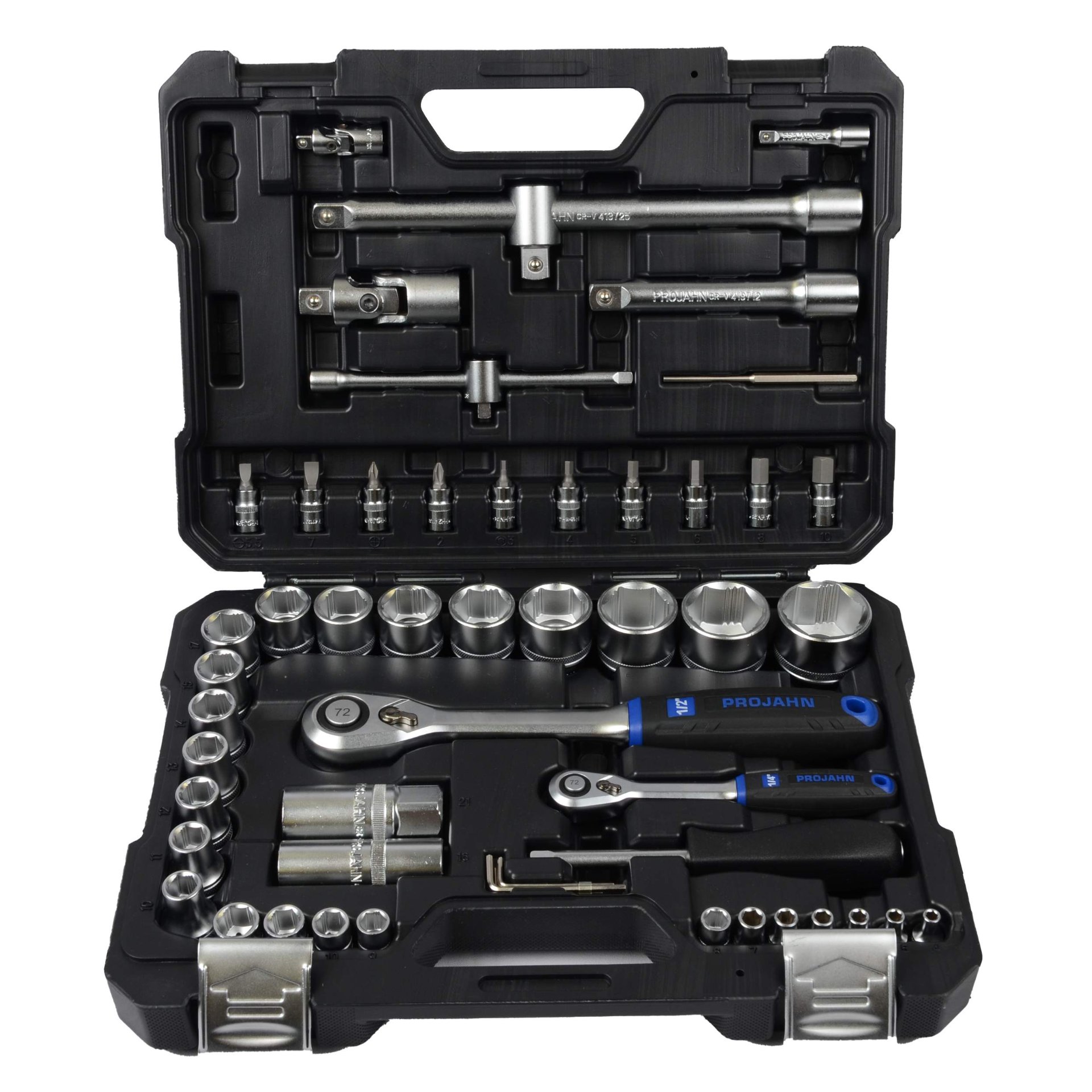 Werkzeug-Set, Ratschen, Bit-Satz, Nusskästchen, Projektools