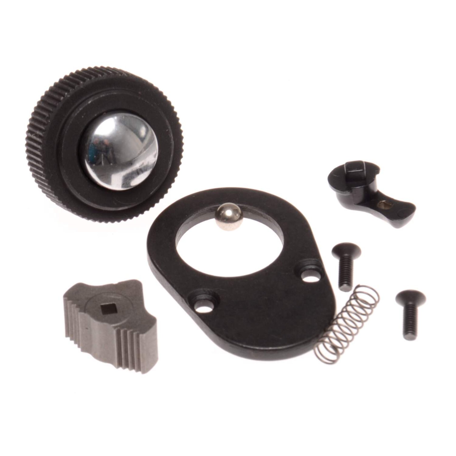 Kamera-Objektiv, Schraubenschaft, Montagehalter, Klemmring, Spiralkern