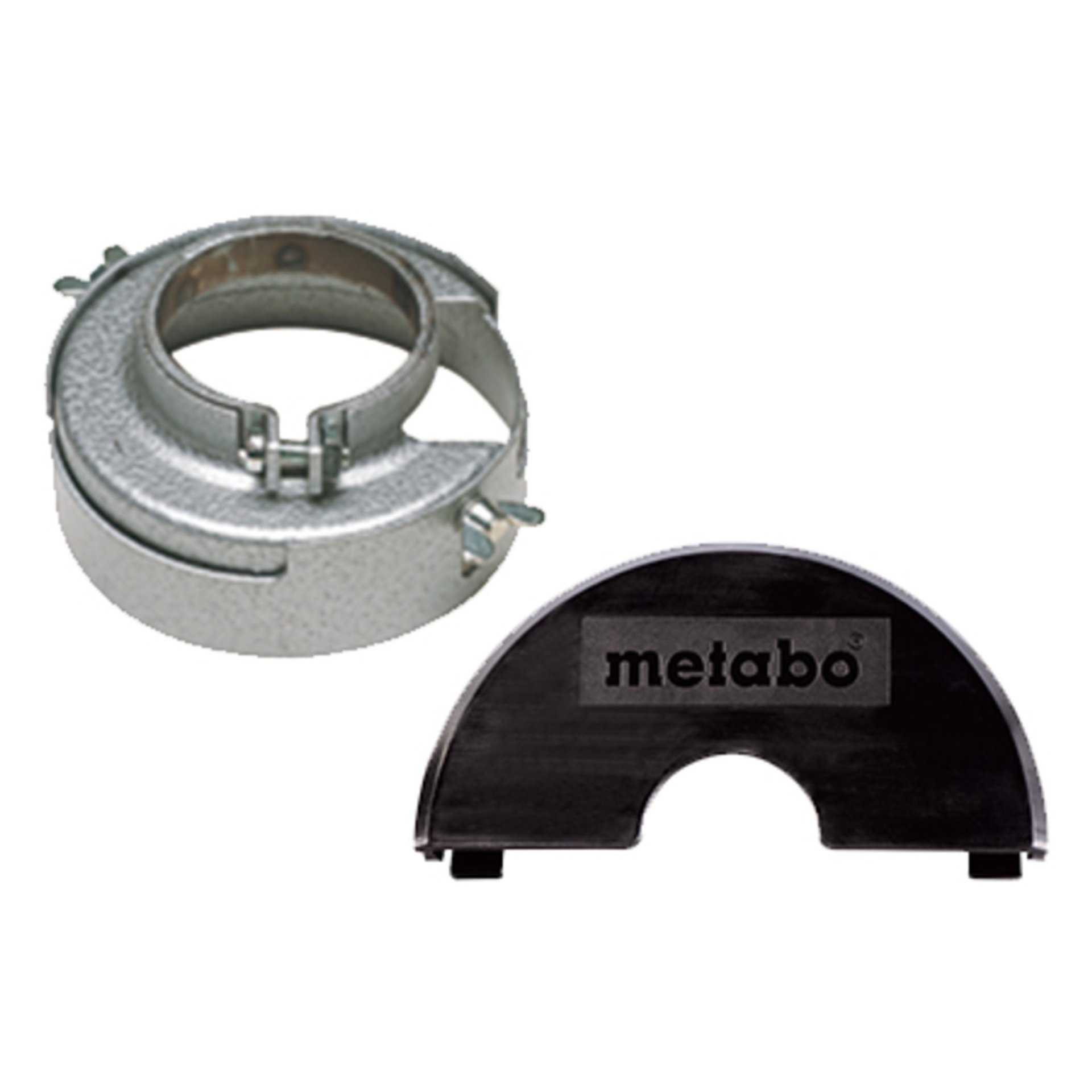 Schleiftopf-Schutzhauben mit Zubehör