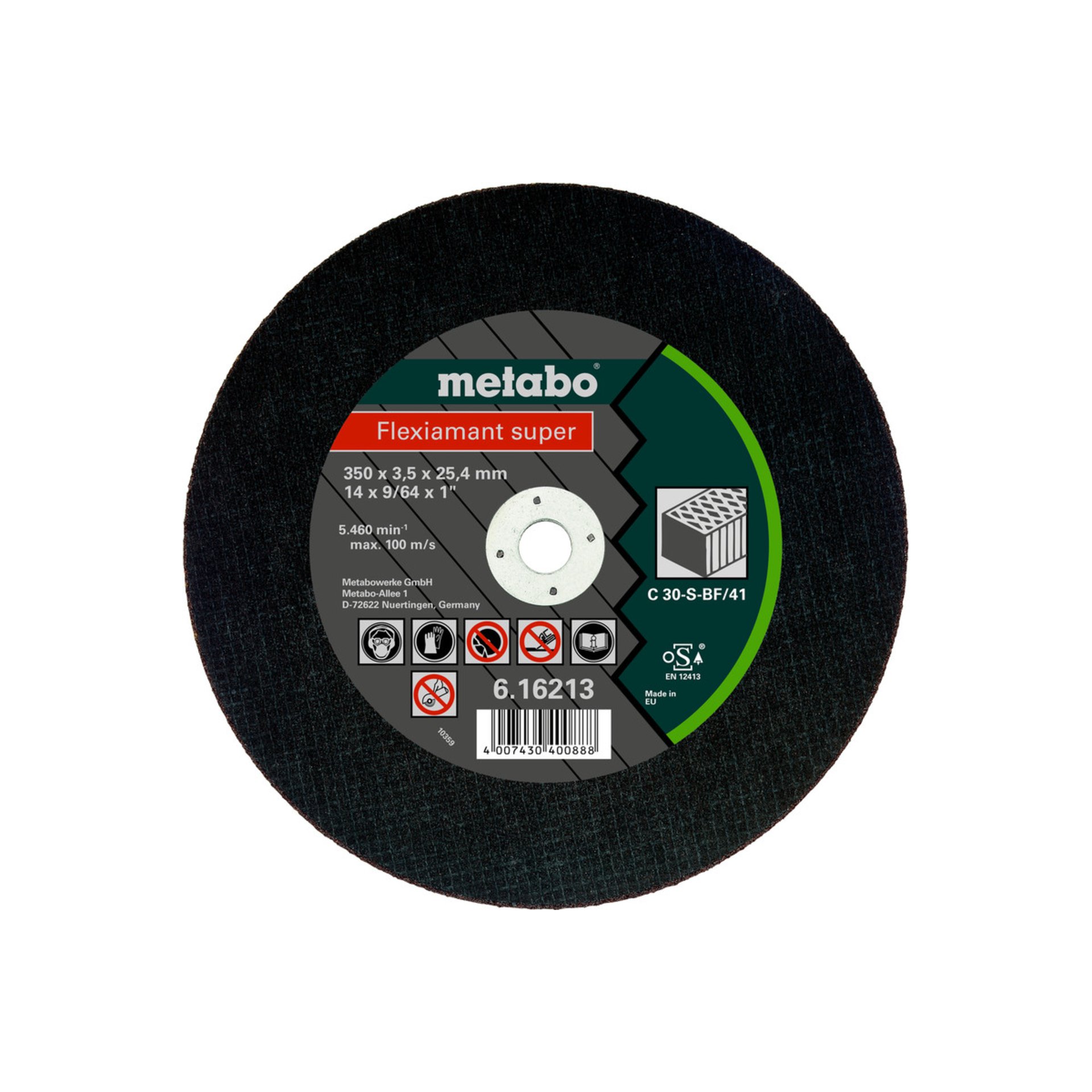 Metabo Flexiamant super 300x3,0x25,4 Stein, TF 41 (616212000)