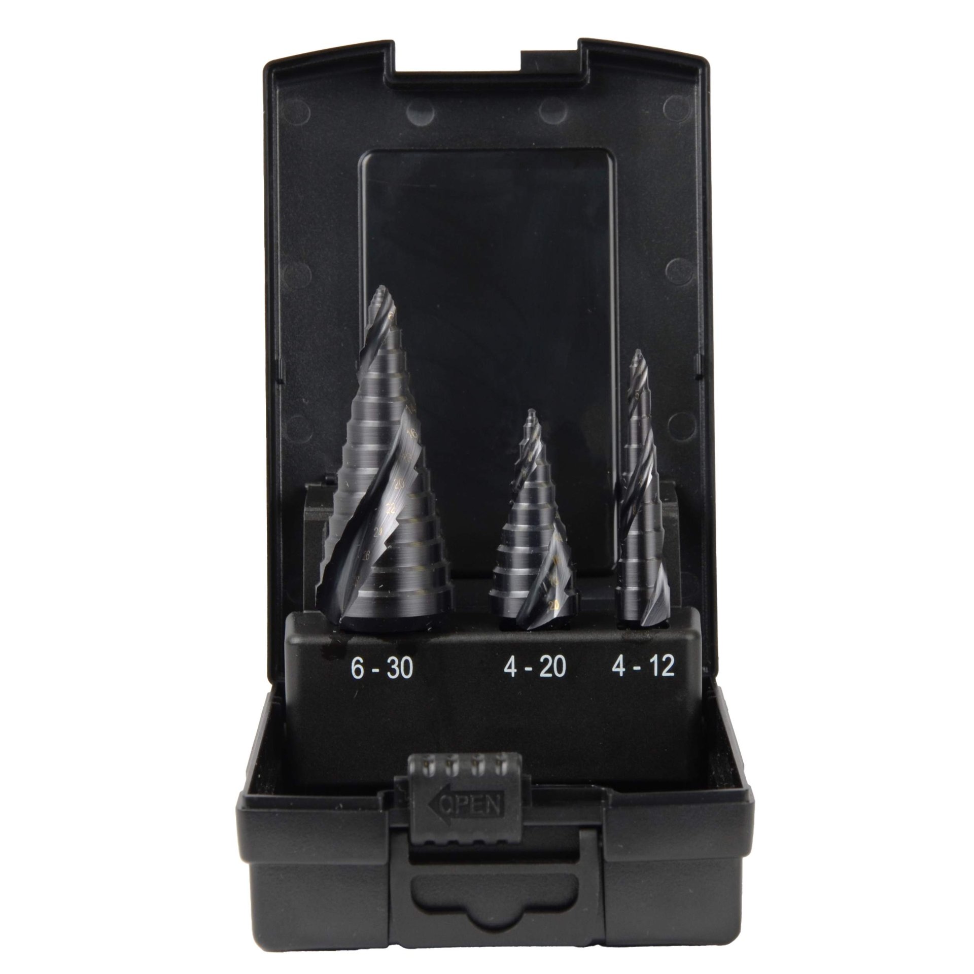 bohrer, schnellwechsel-Set, spannzange, spiralbohrer, werkzeug-aufbewahrung