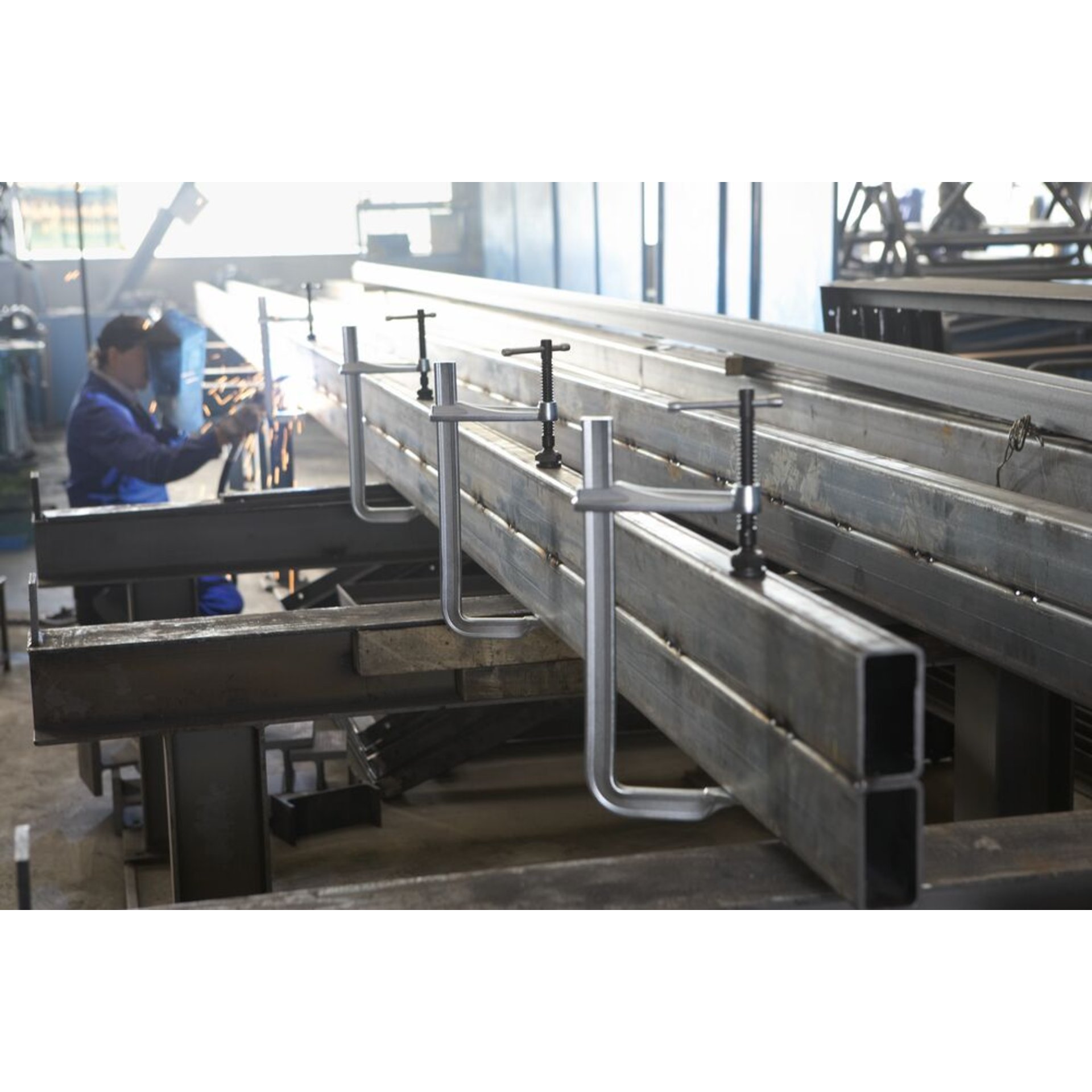 Fabrik, Handschuh, Herstellung, Mann, Person